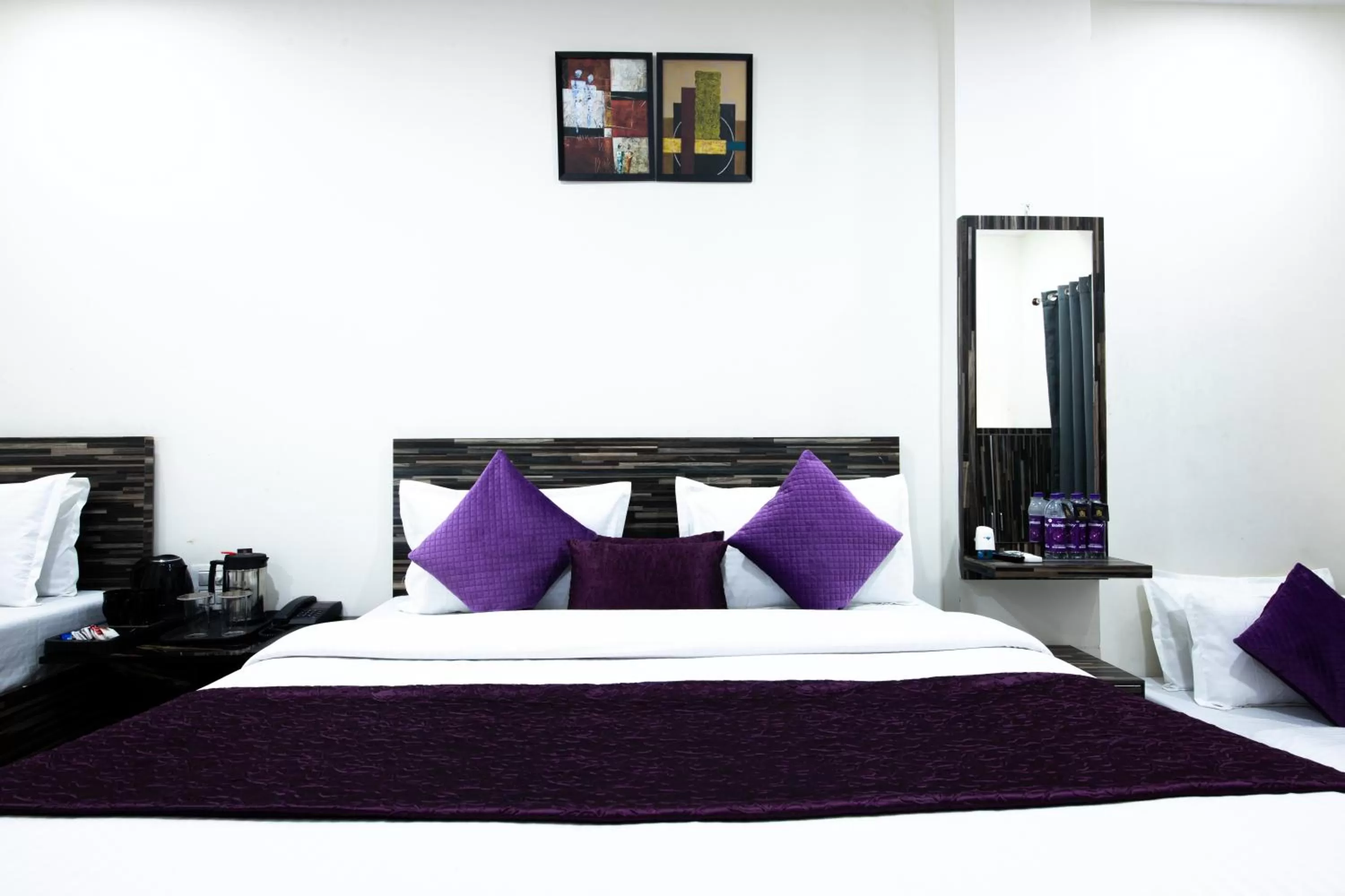 Bed in Perfectstayz Value Dwarkesh - Hotel Near Haridwar Railway station