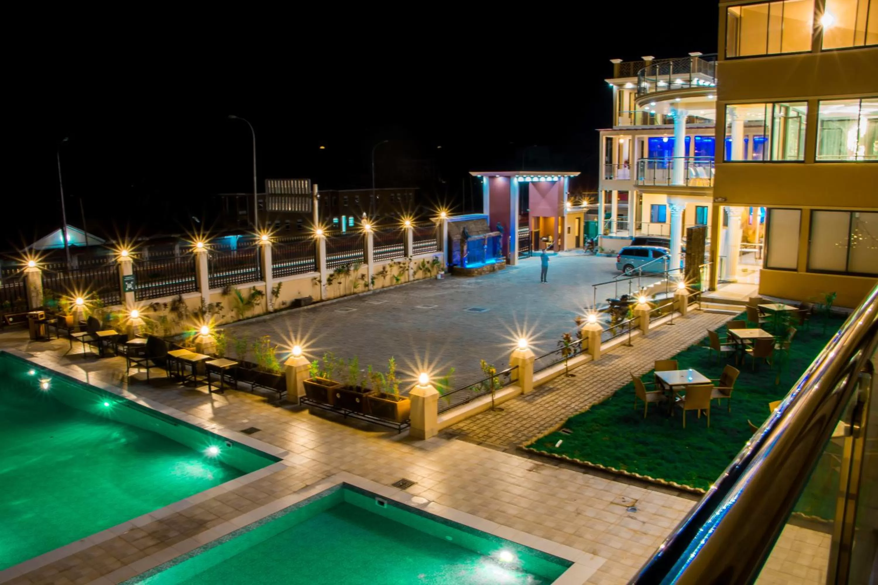 Property building in Hotel Horizon Entebbe