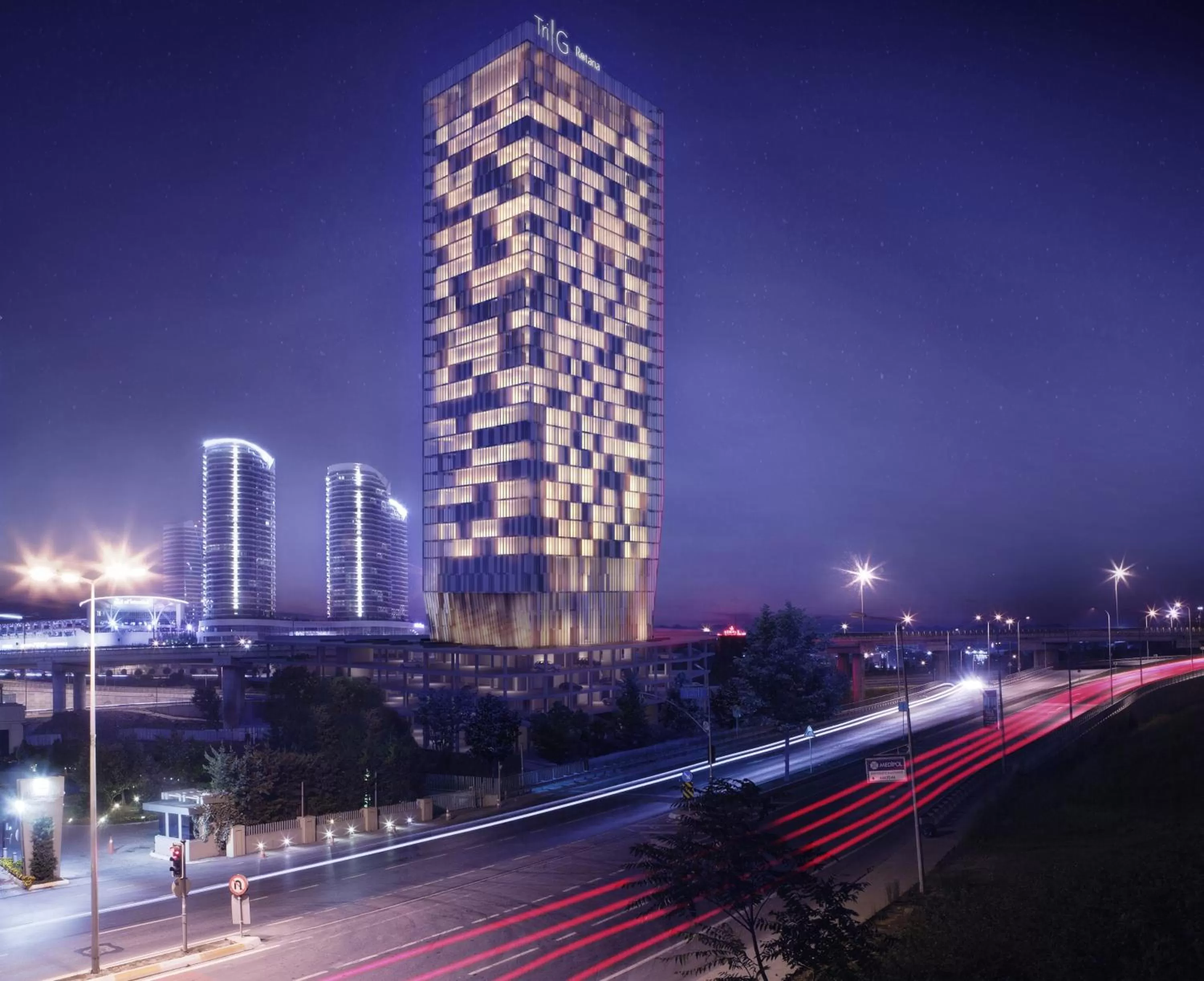 Property building in WestSide Residences by Rotana