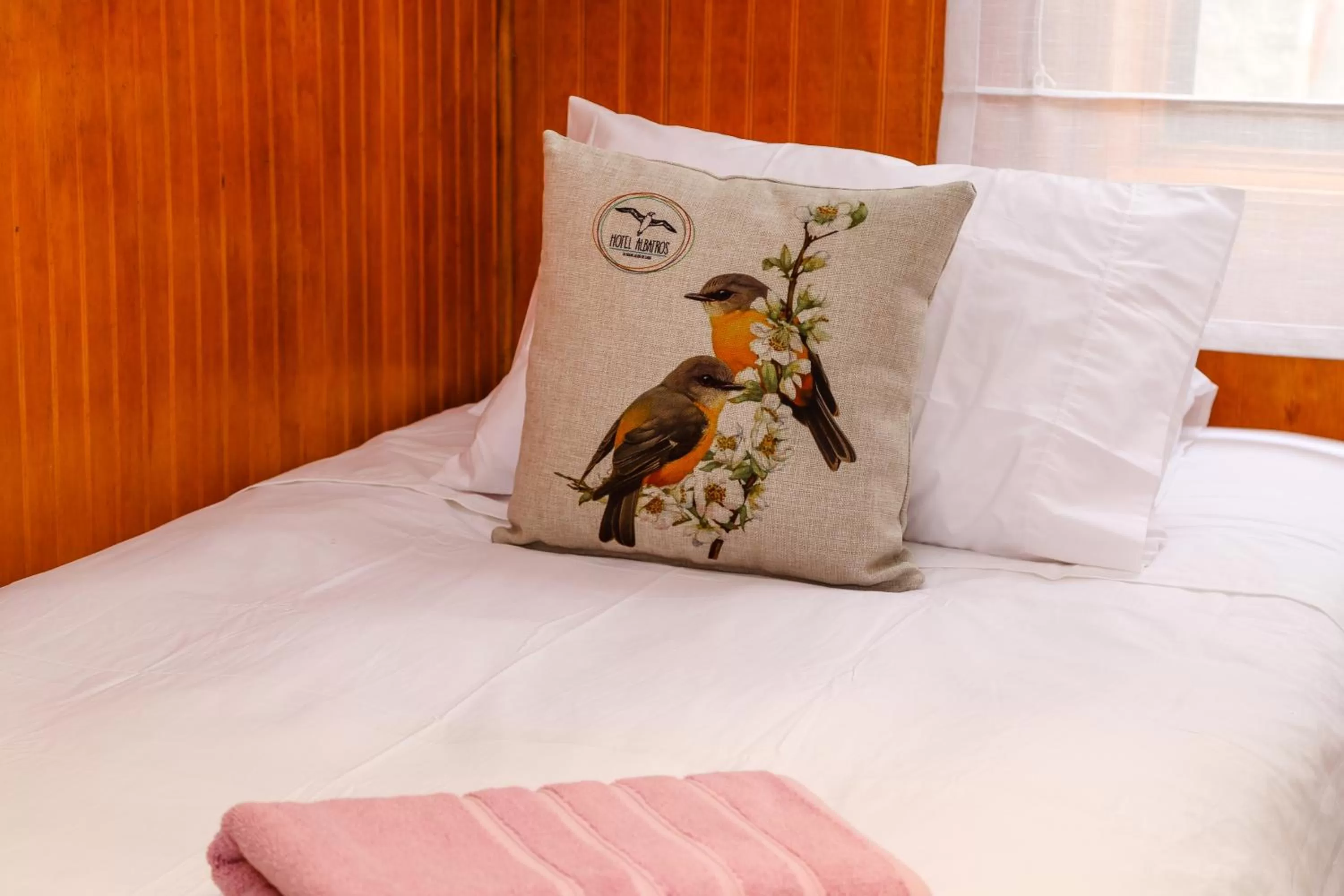 Bed in Hotel Albatros