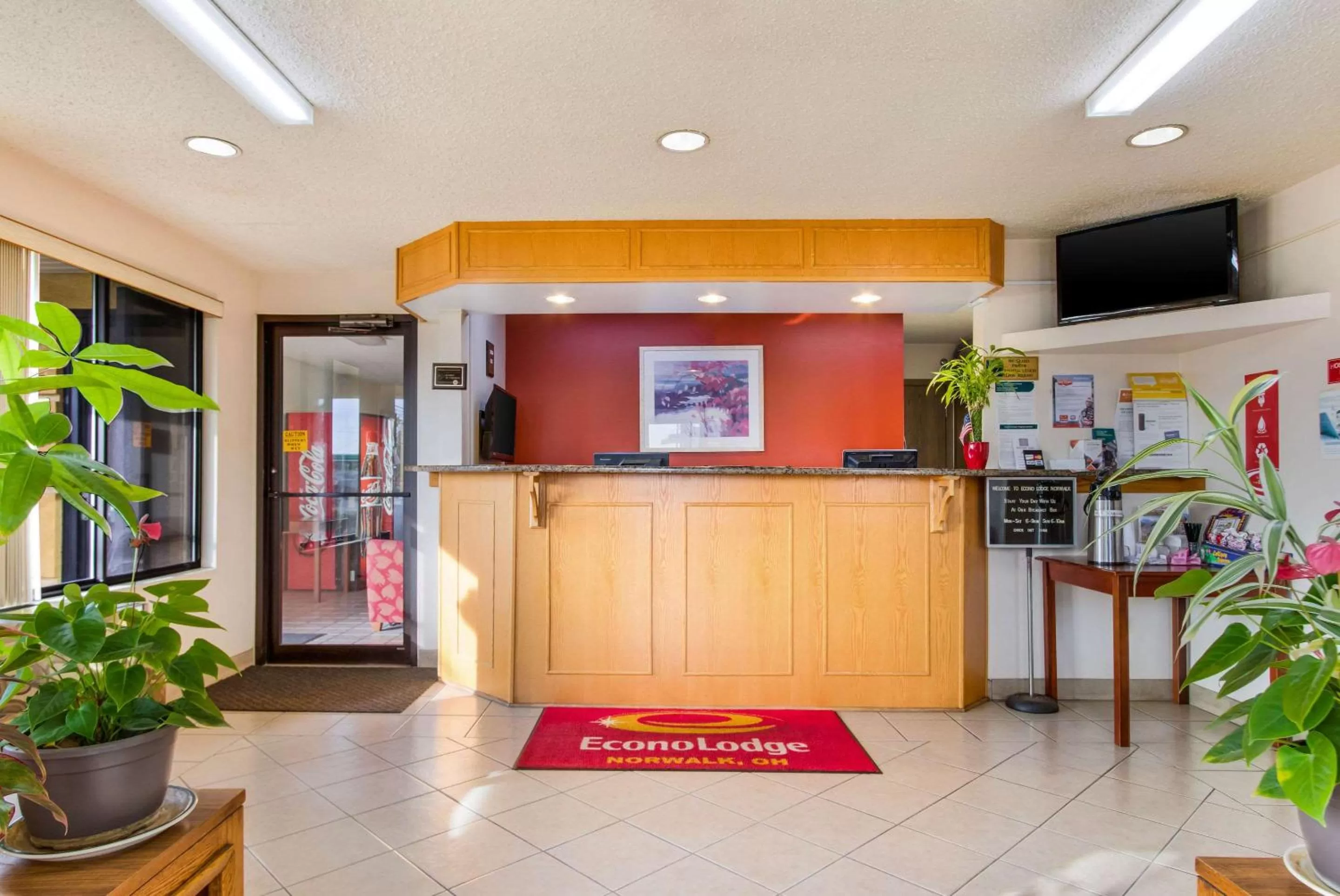 Lobby or reception in Econo Lodge