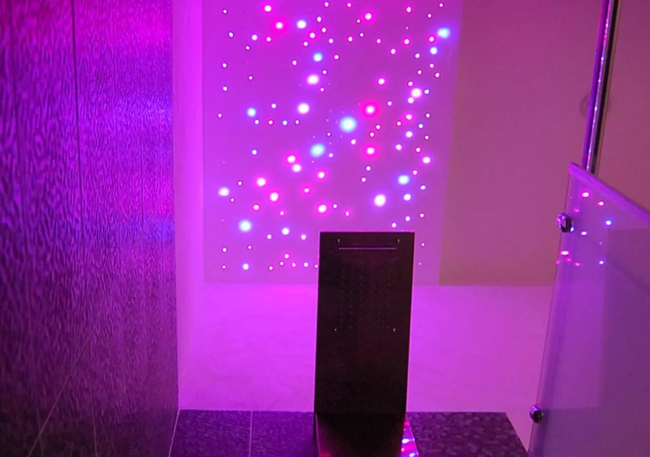 Shower in B&b Vittorio Emanuele II