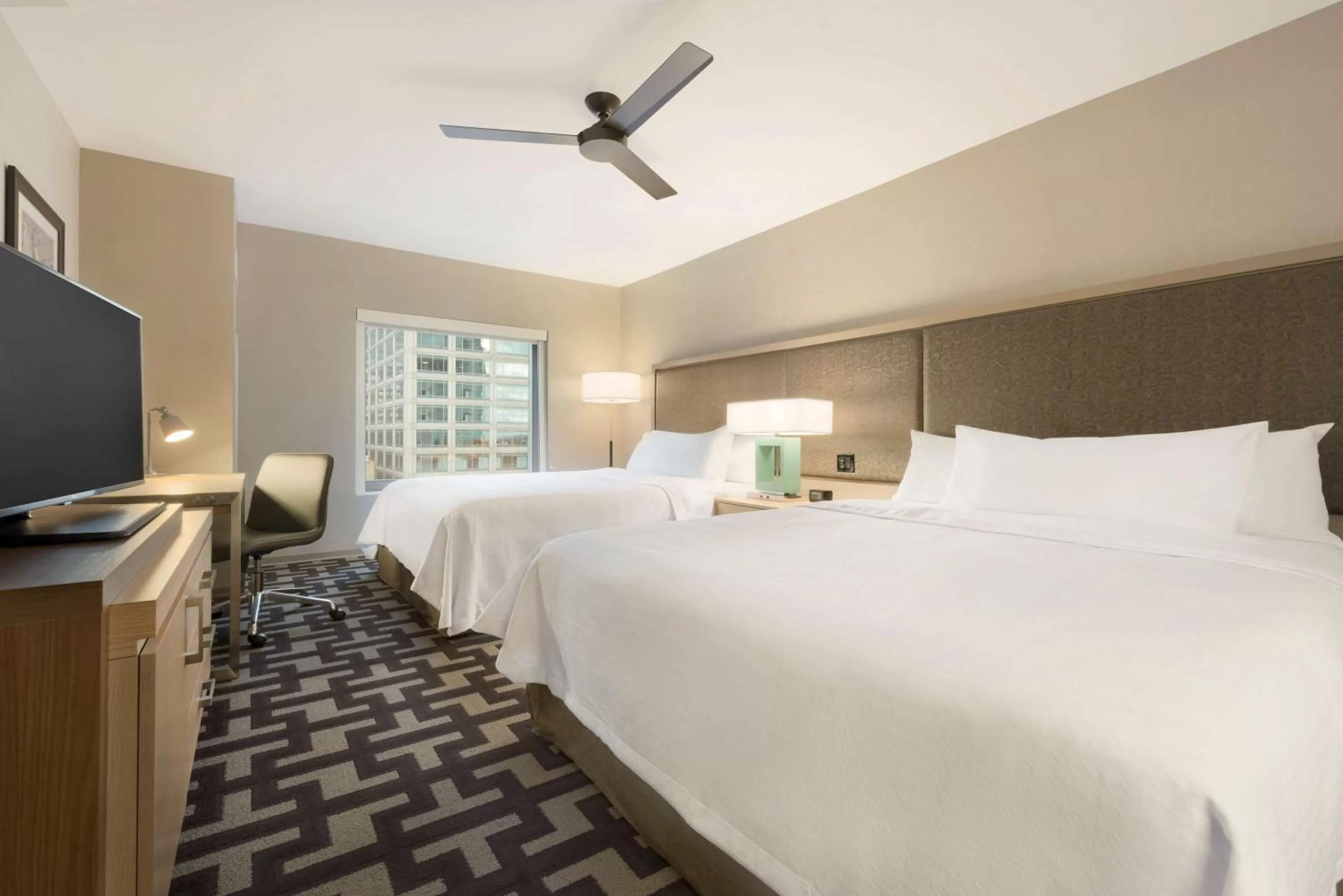 Bedroom, Bed in Homewood Suites by Hilton Chicago West Loop Fulton Mkt Area