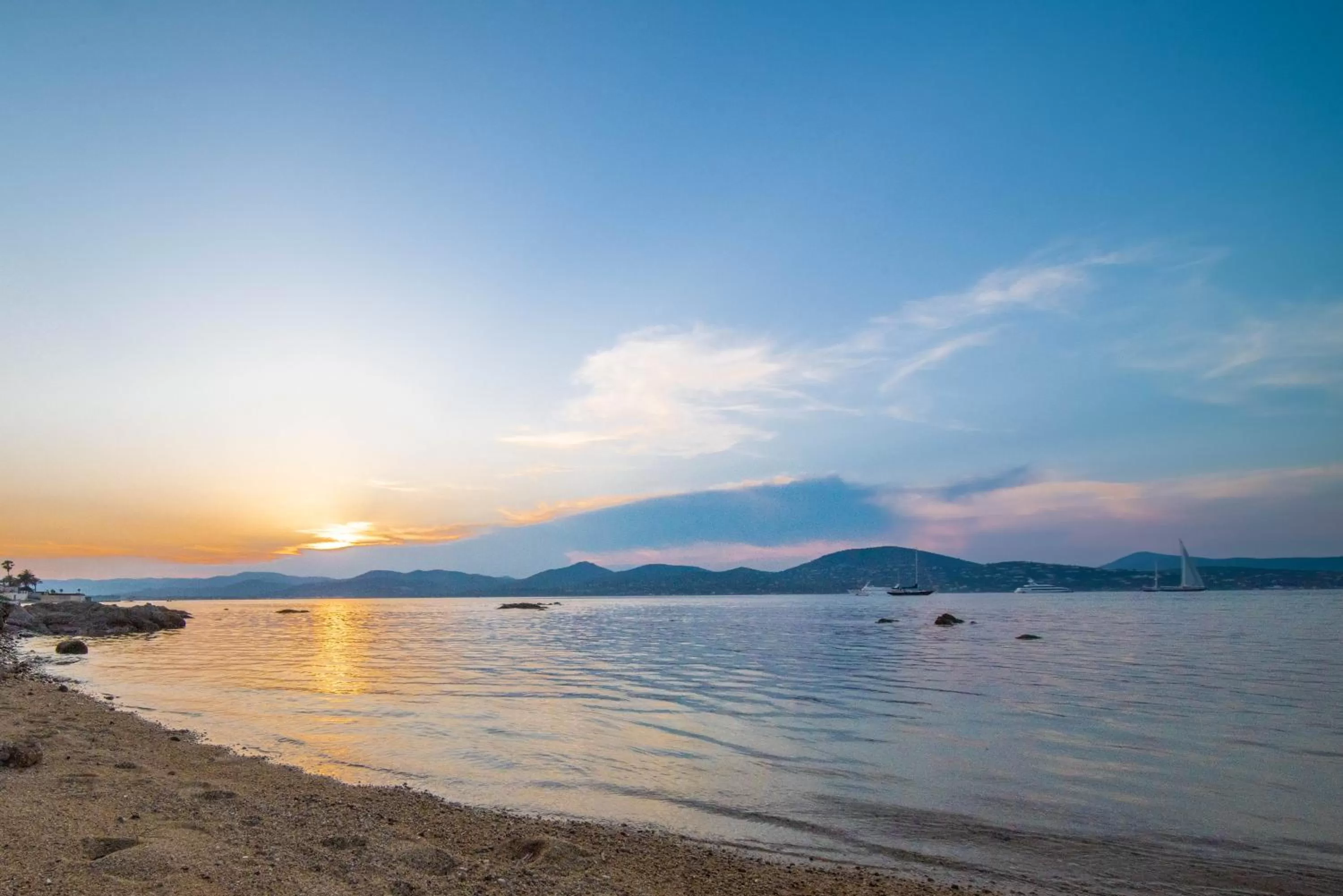Beach in Hotel Brin d'Azur - Saint Tropez