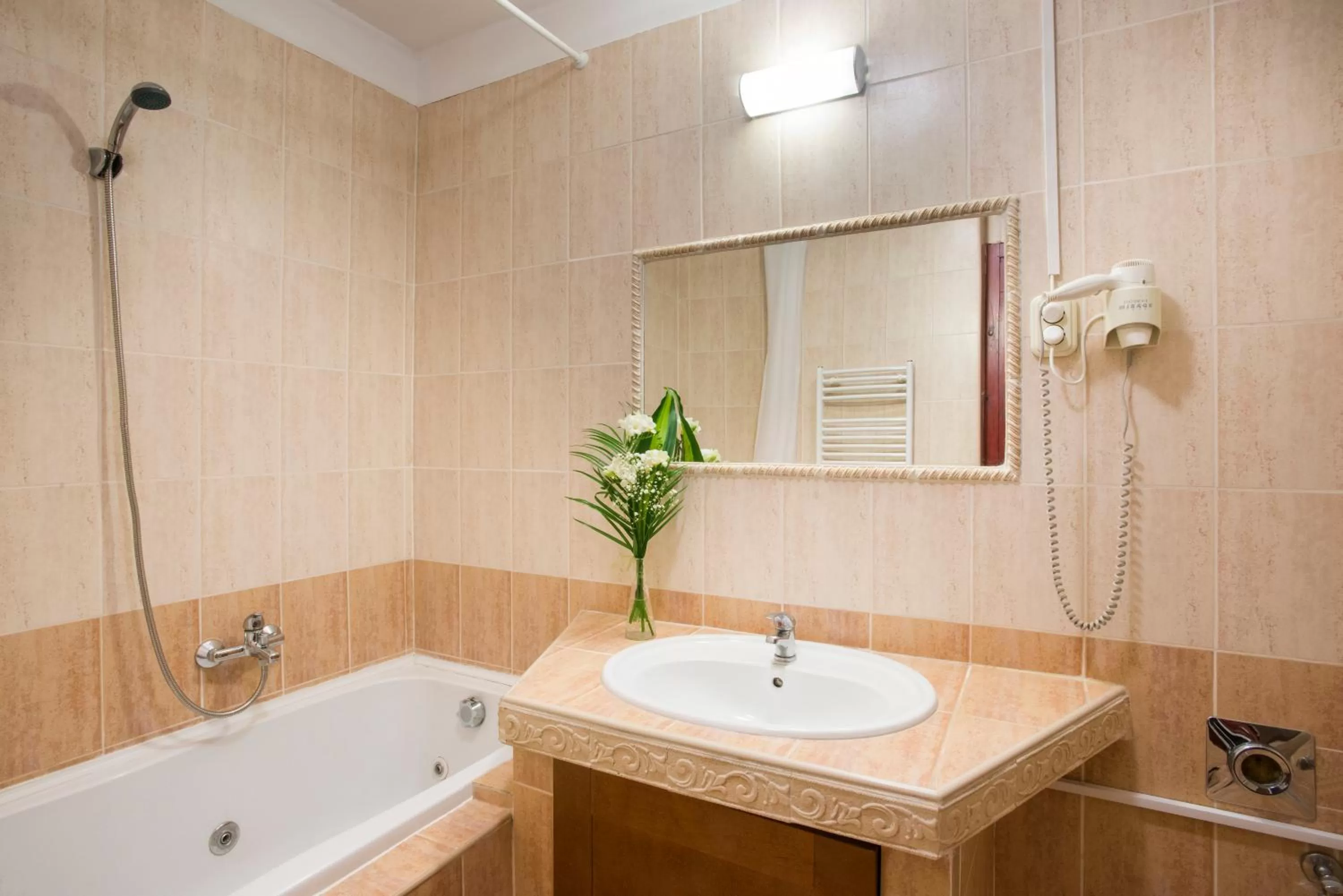 Bathroom in Baross City Hotel - Budapest