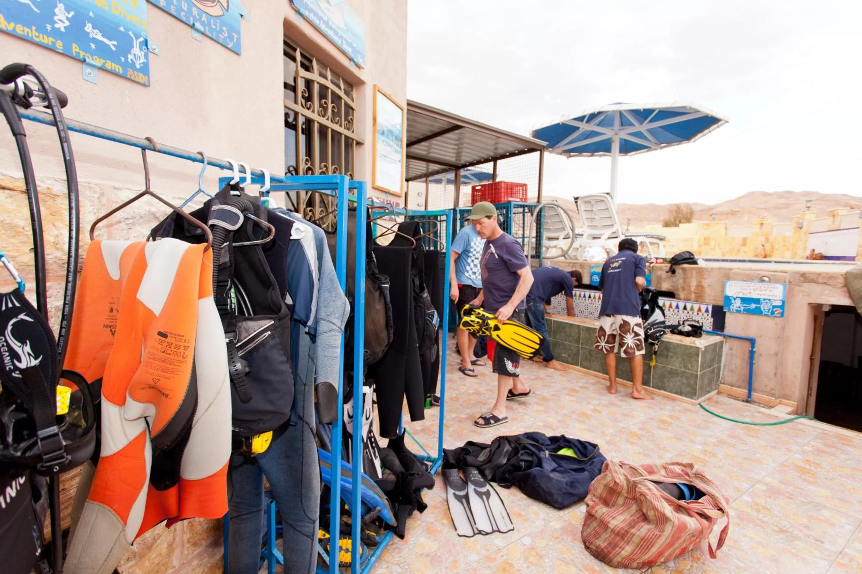 Diving in Arab Divers Dive Center and Bed & Breakfast