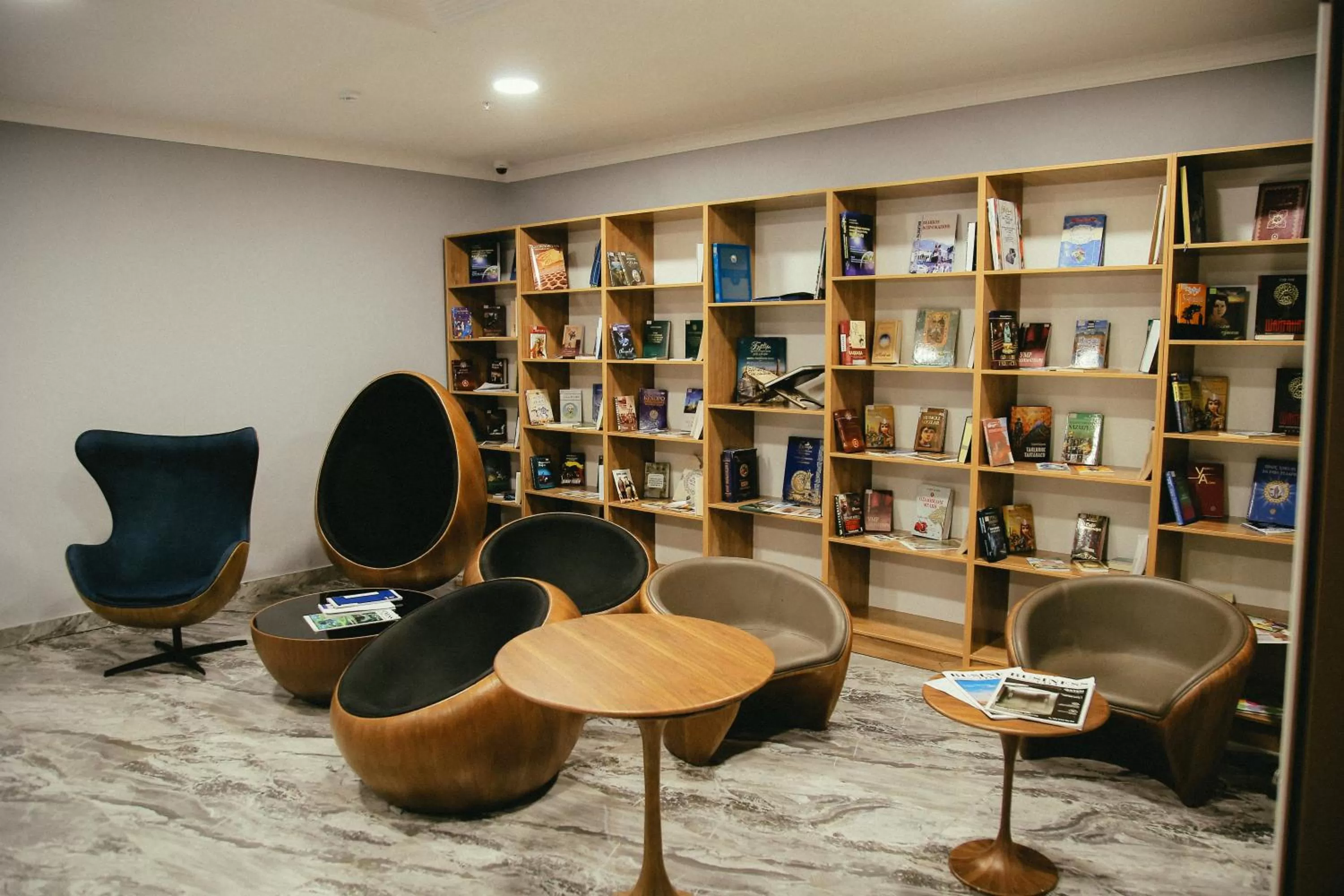 Library in Sahid Zarafshon