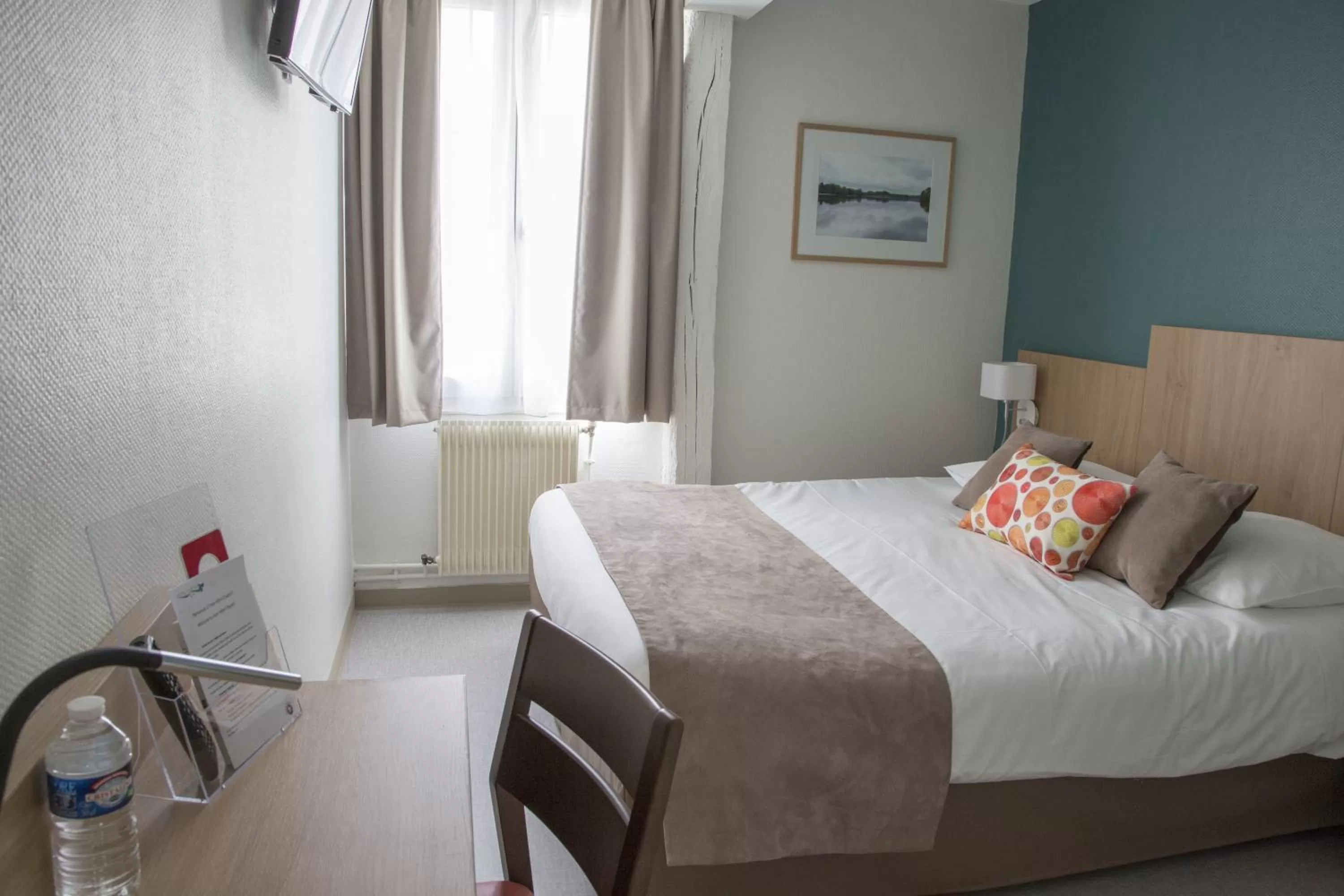 Photo of the whole room, Bed in Logis Hôtel Chaptal, Amboise