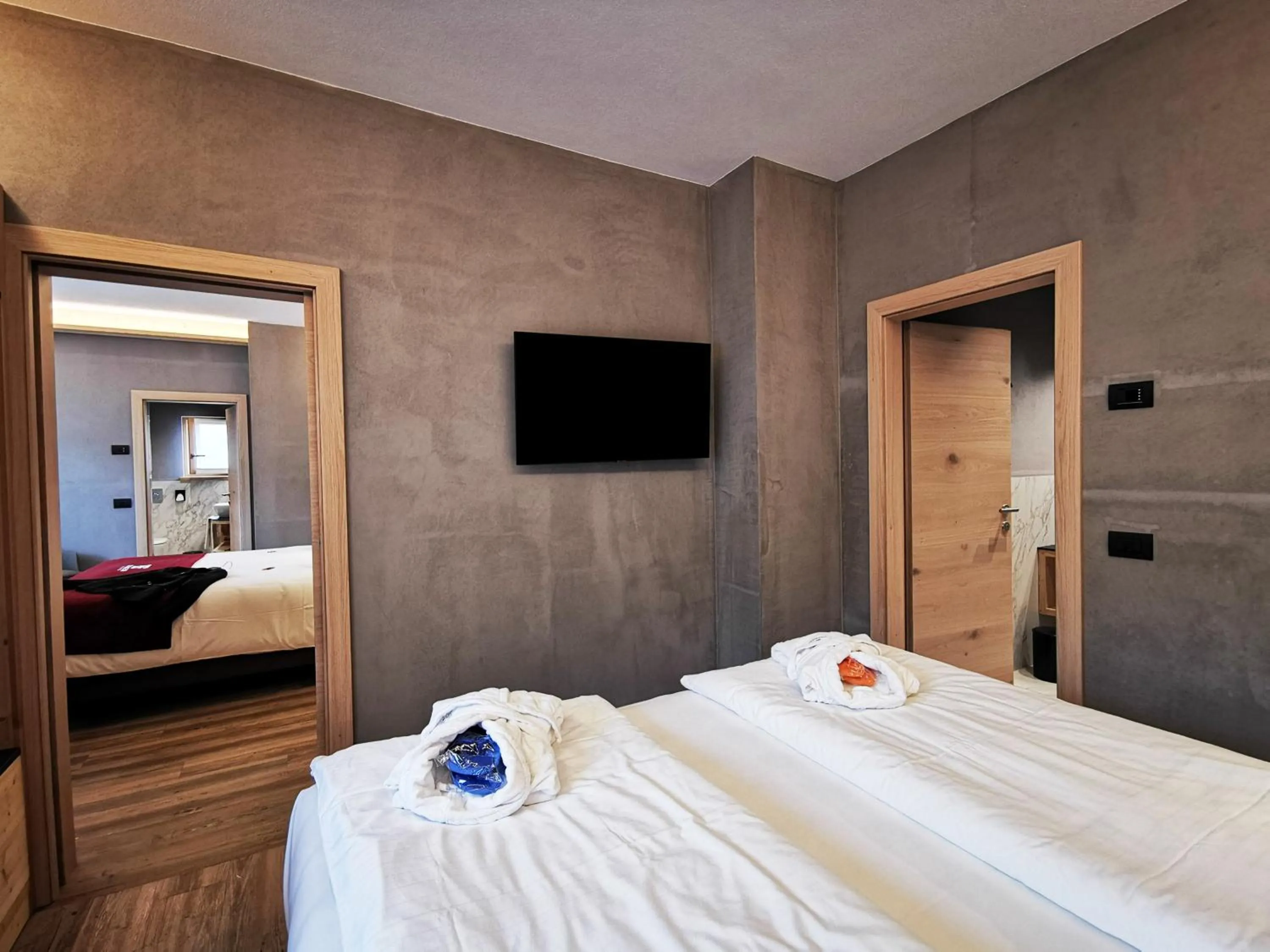 Bed in Francesin Active Hotel
