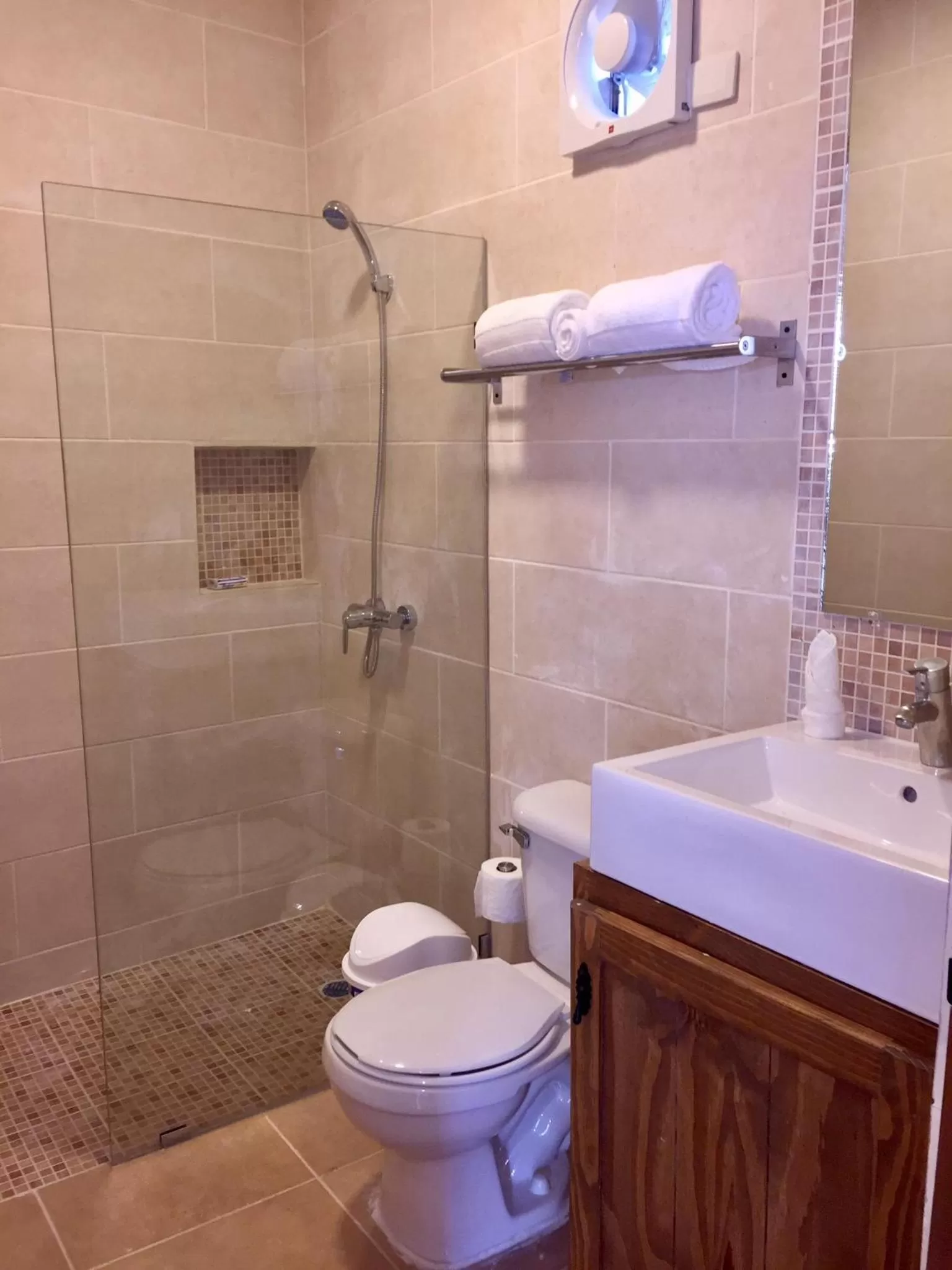 Photo of the whole room, Bathroom in Hotel Yamilí