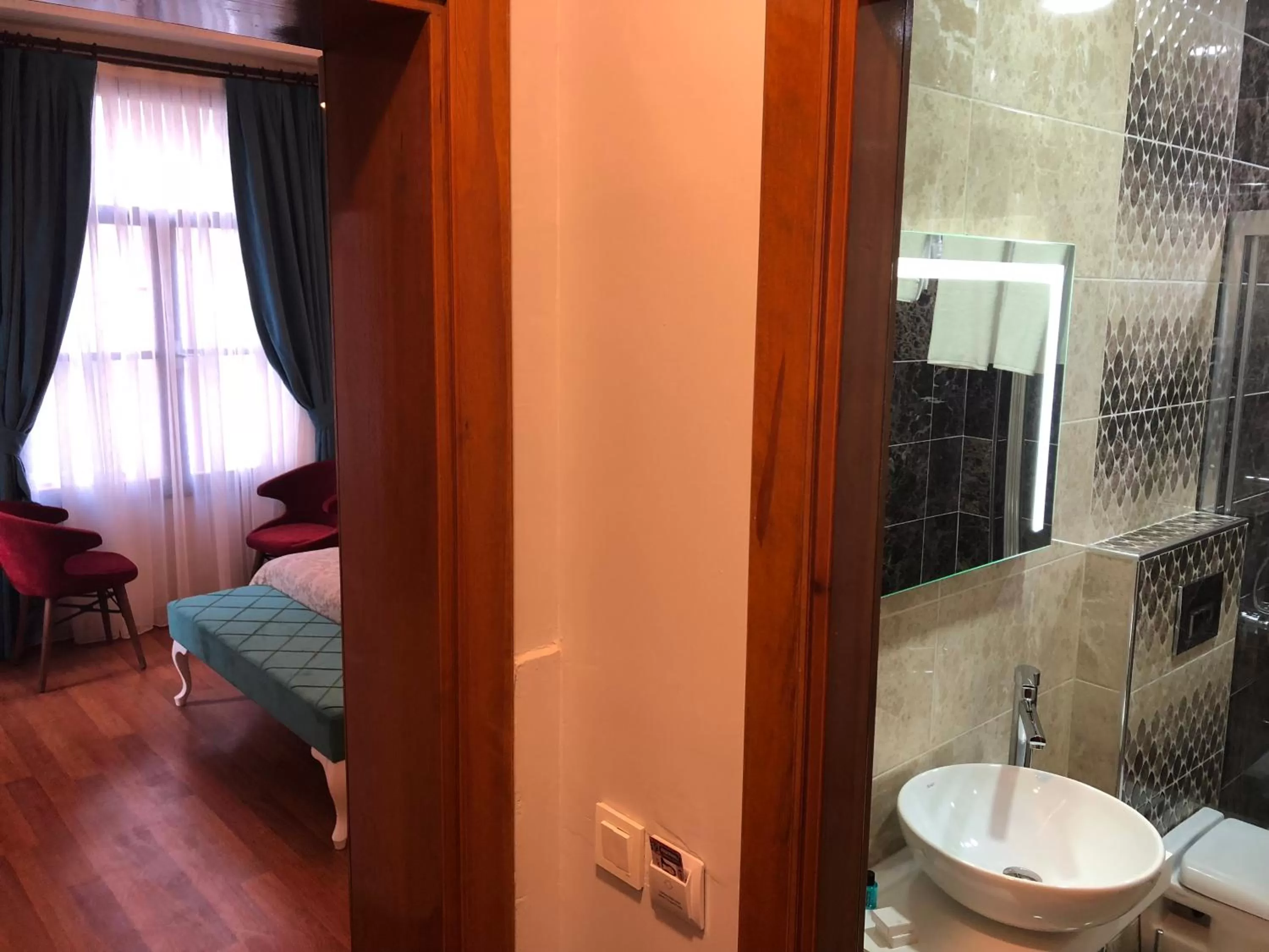 Bedroom in The Void Hotel