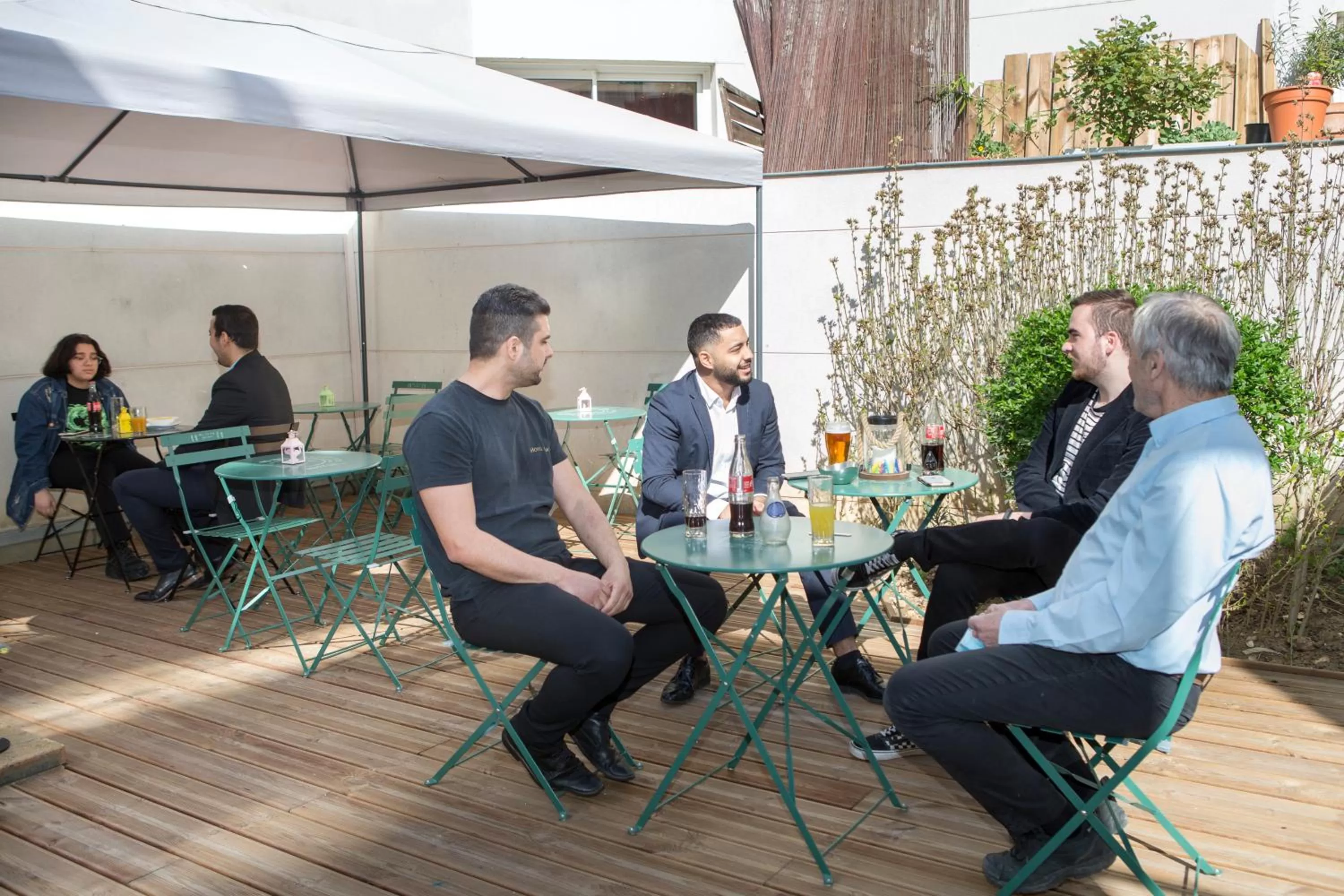 Patio in HOTEL DE PARIS MONTPARNASSE