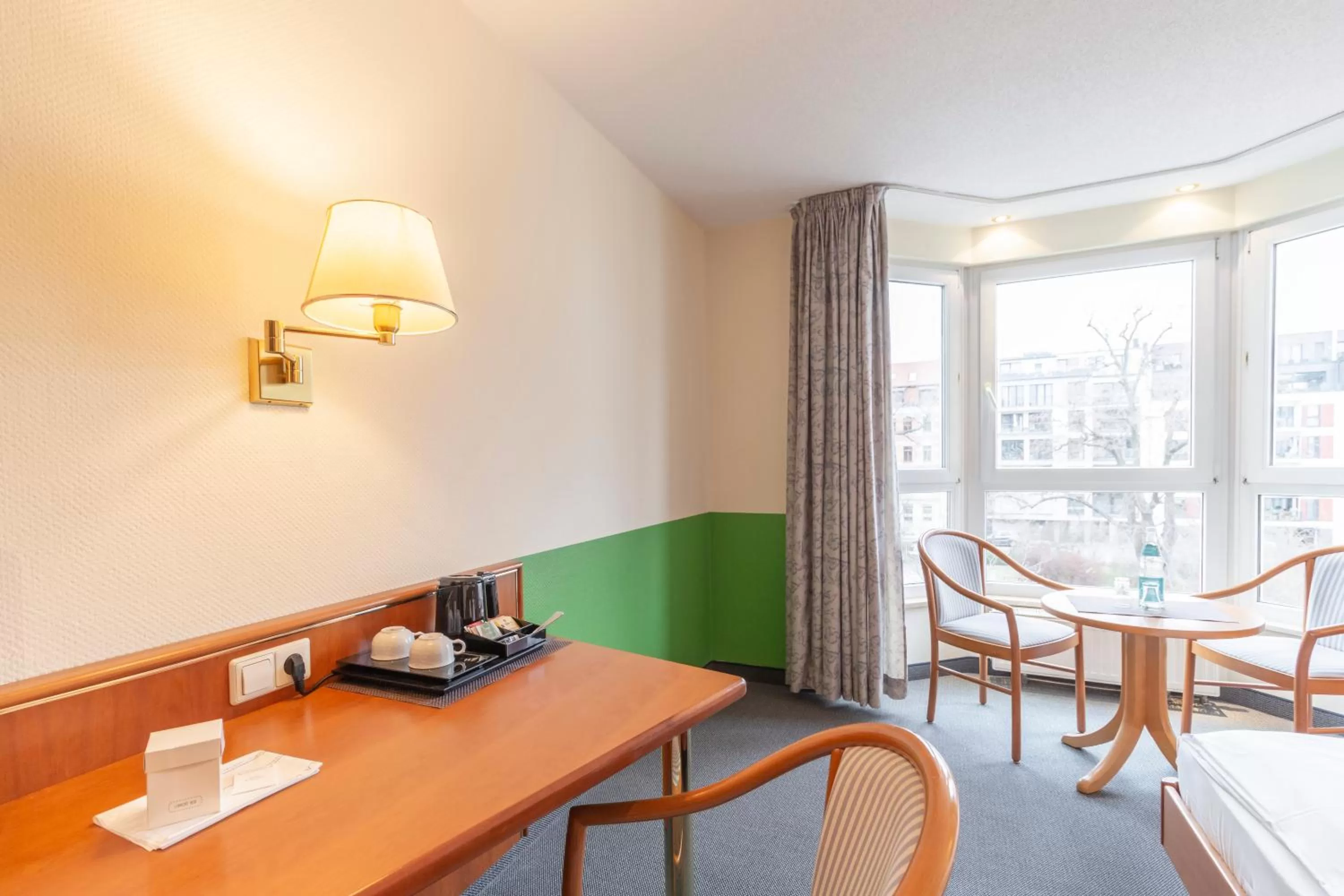 Seating area in Hotel Markgraf Leipzig