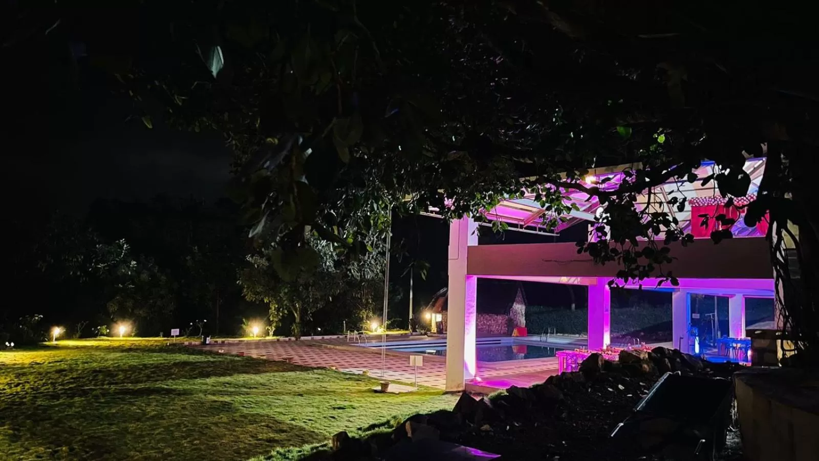 Night in Commune18 Resort Chikmagalur