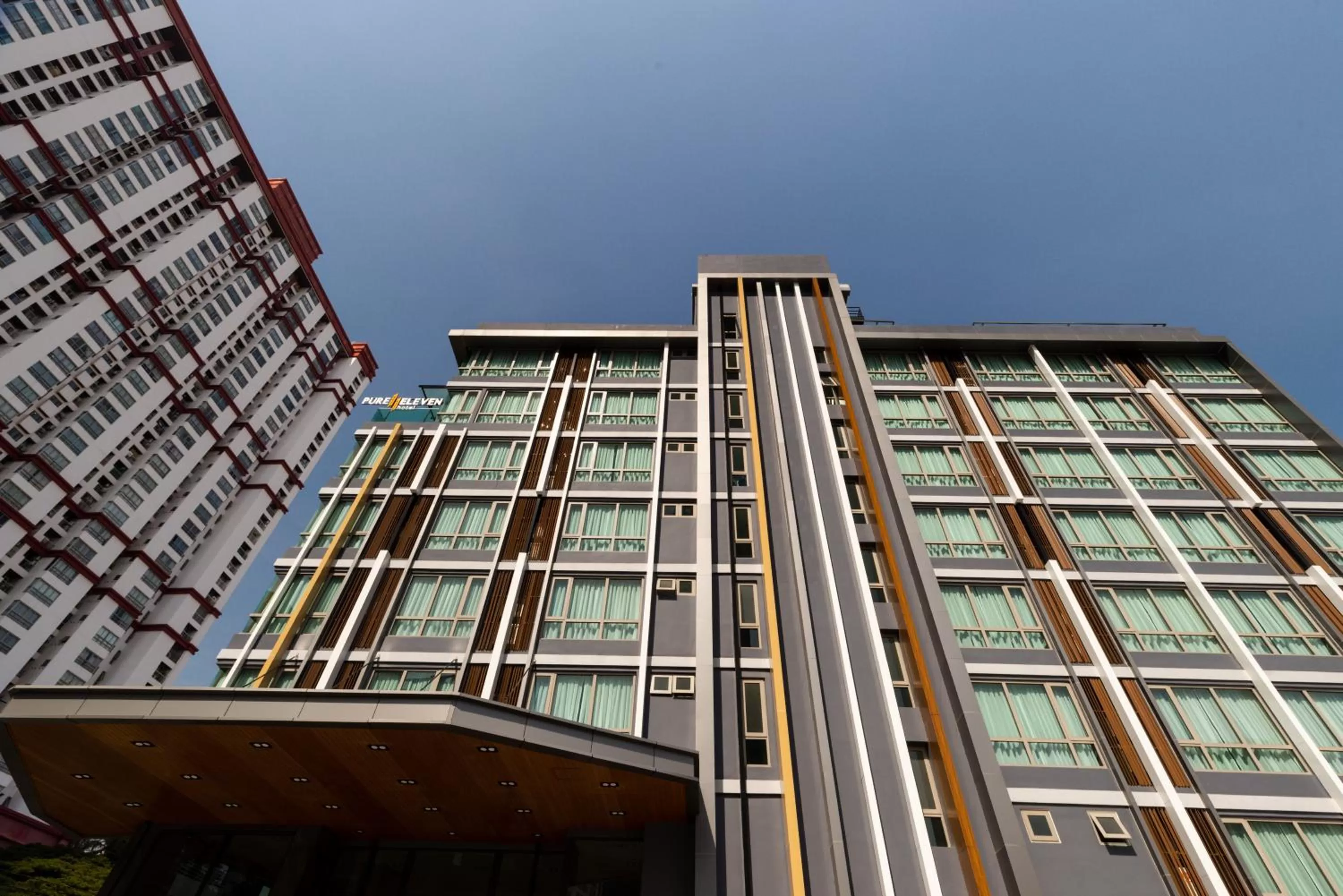 Property building in Pure Eleven Hotel Bangkok