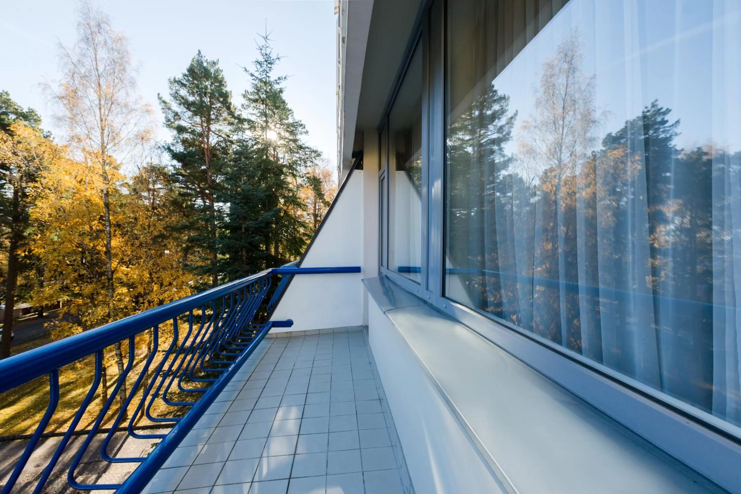 Garden view in Daina Jurmala Beach Hotel