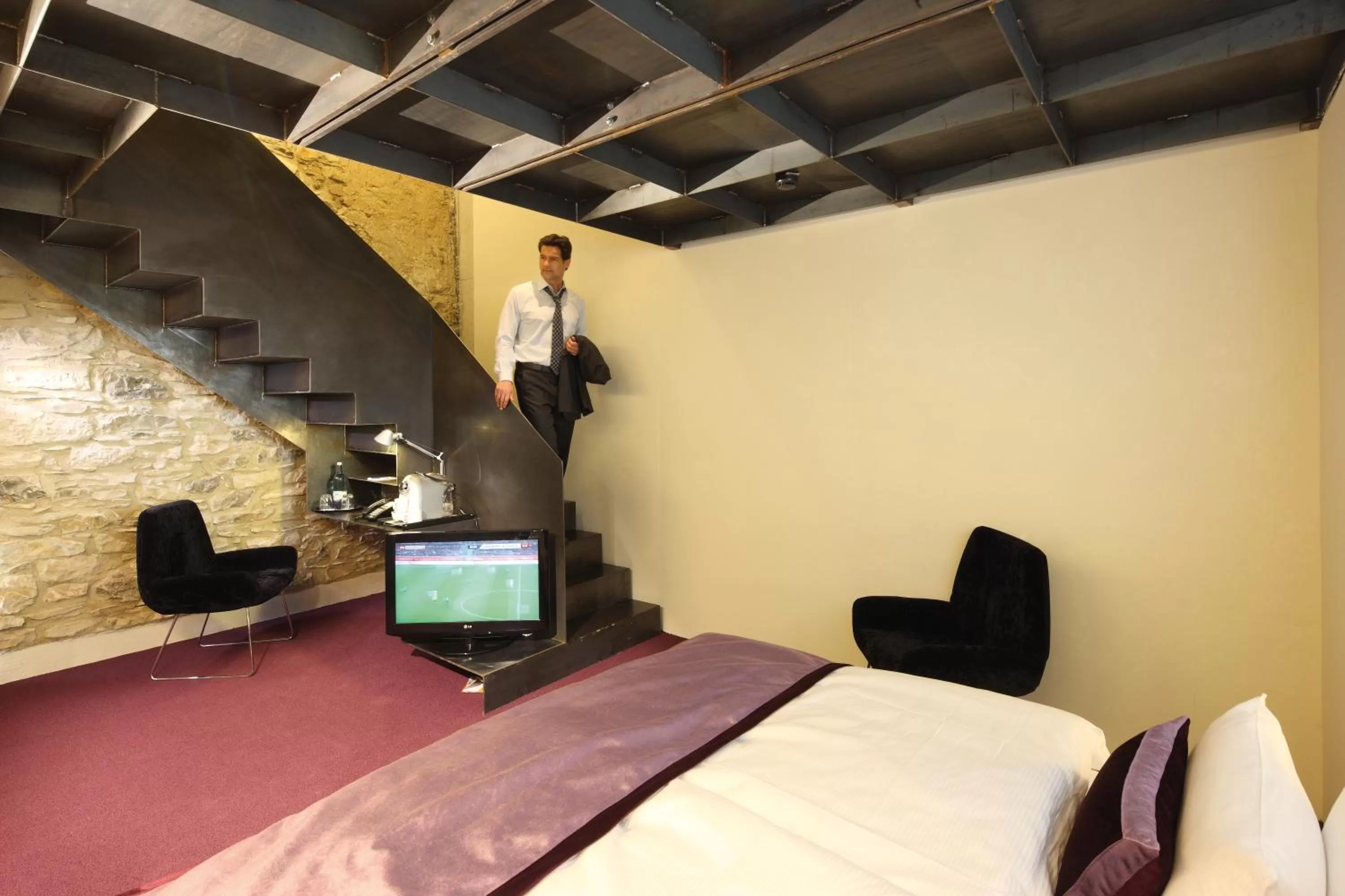 Bed in Best Western Plus BierKulturHotel Schwanen