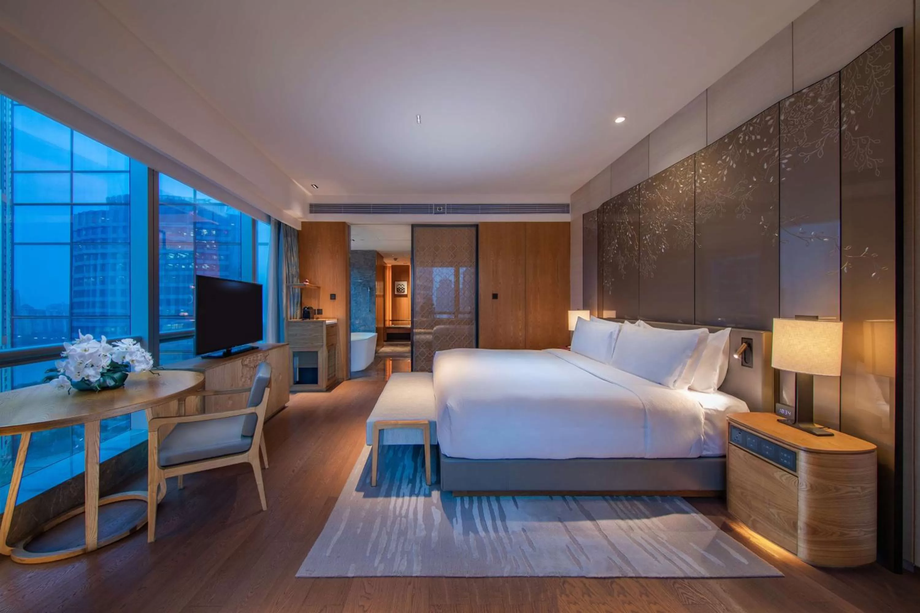 Bed in Conrad Guangzhou