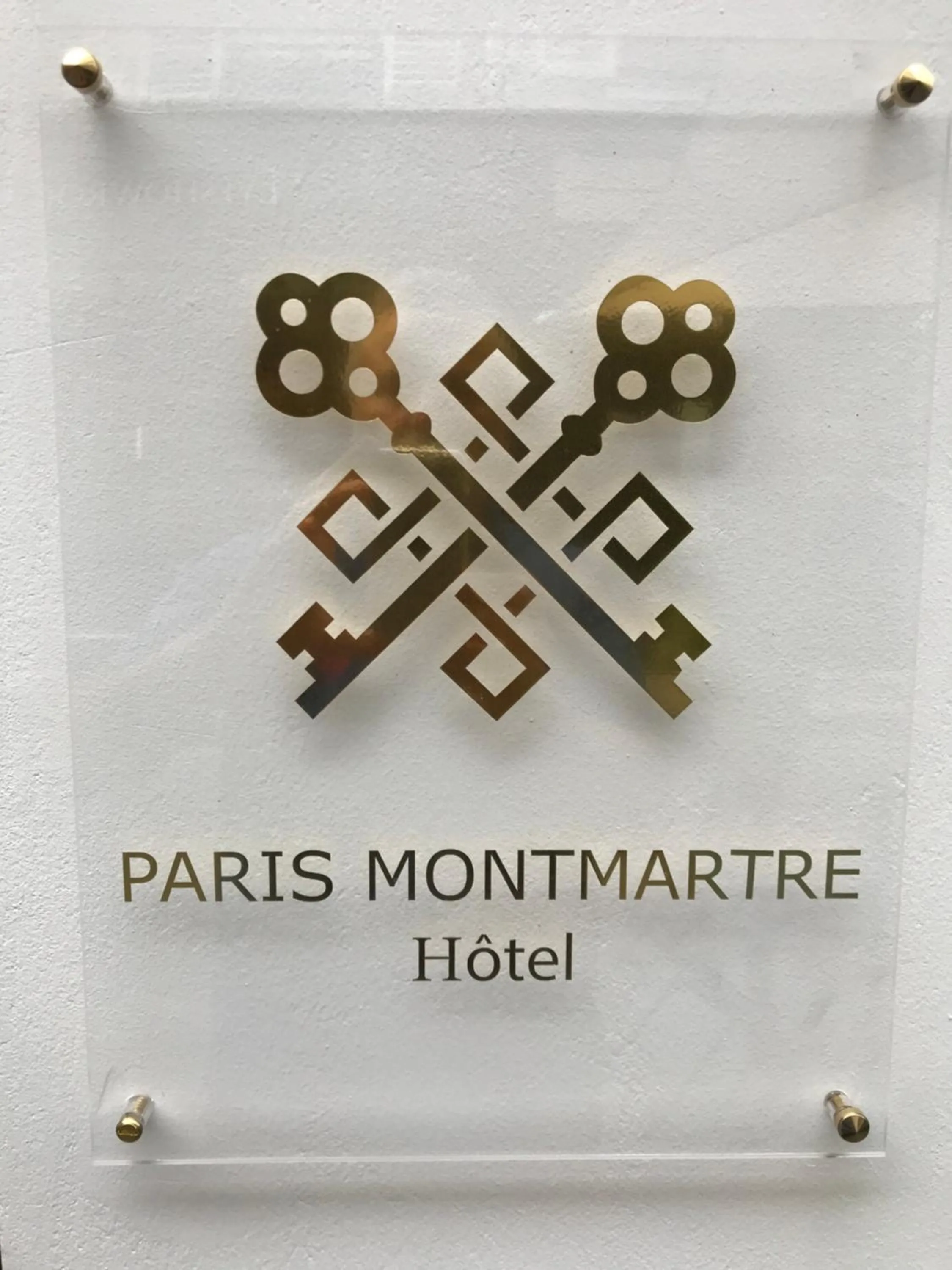 Property logo or sign in Hotel de Paris Montmartre