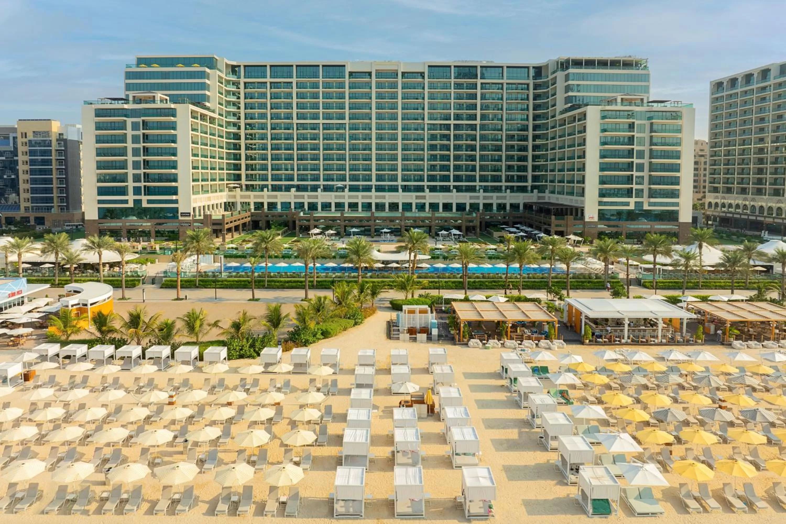 Beach in Marriott Resort Palm Jumeirah, Dubai