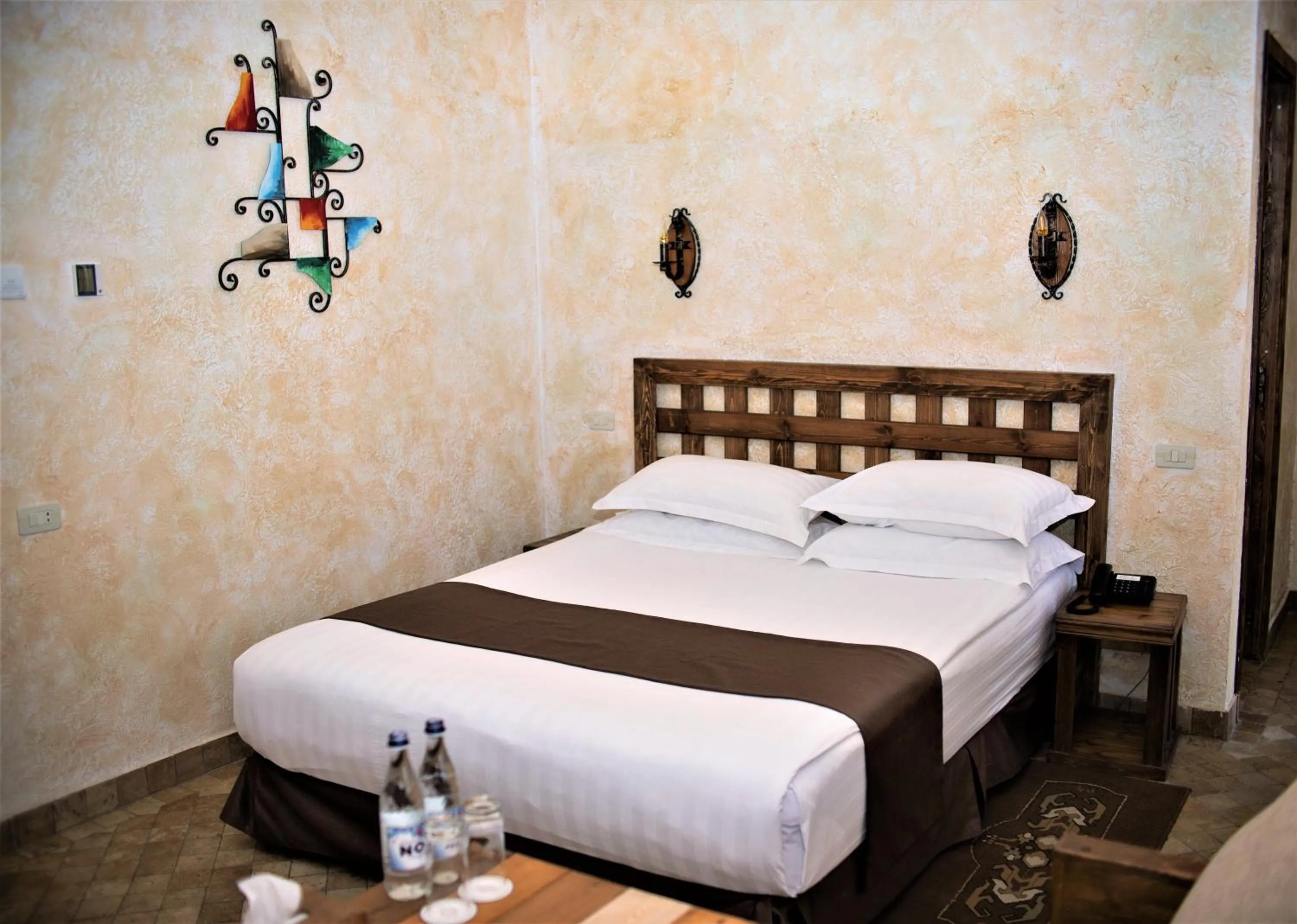 Photo of the whole room, Bed in Caucasus Hotel