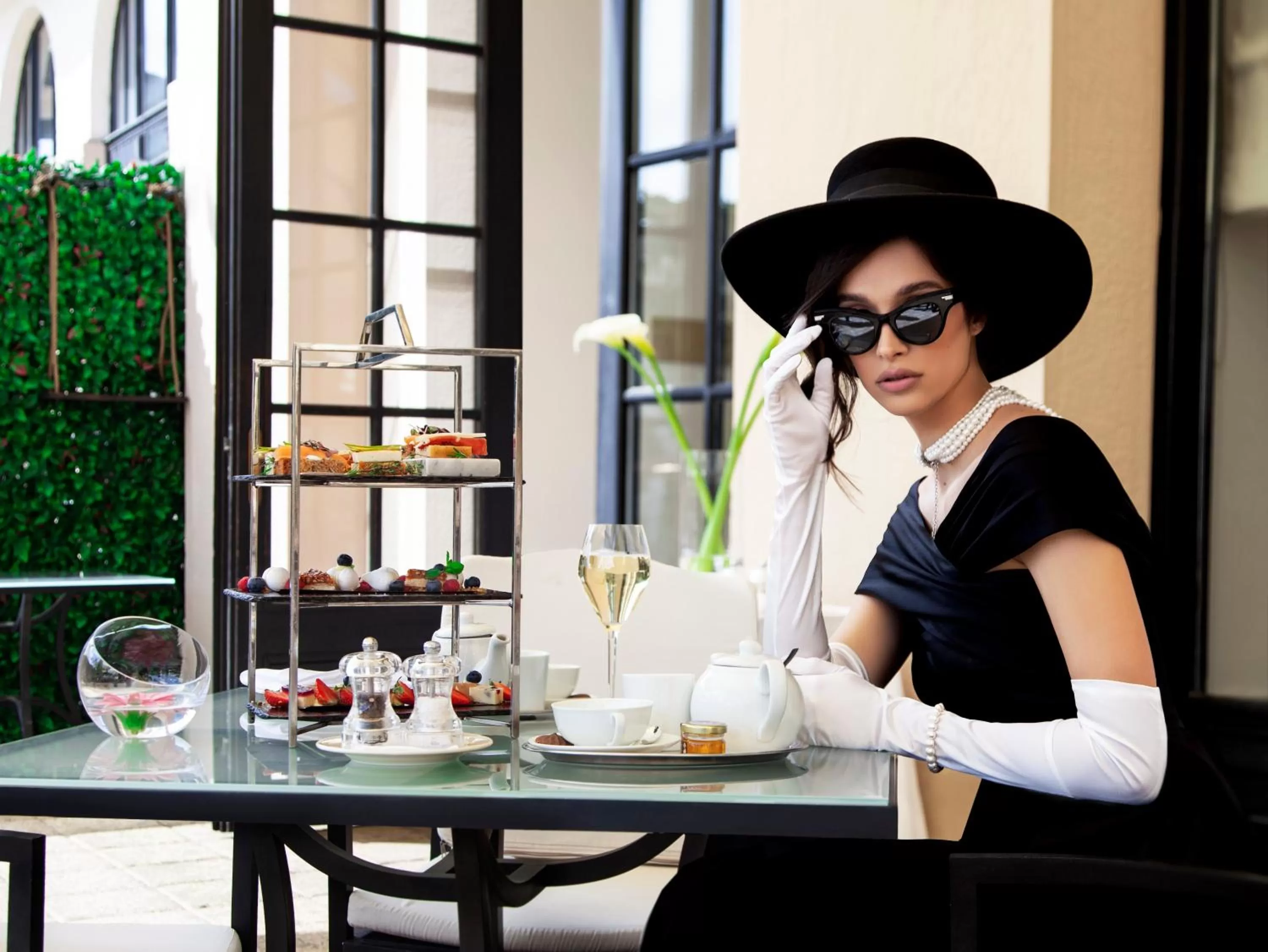 Balcony/Terrace in Esplanade Zagreb Hotel