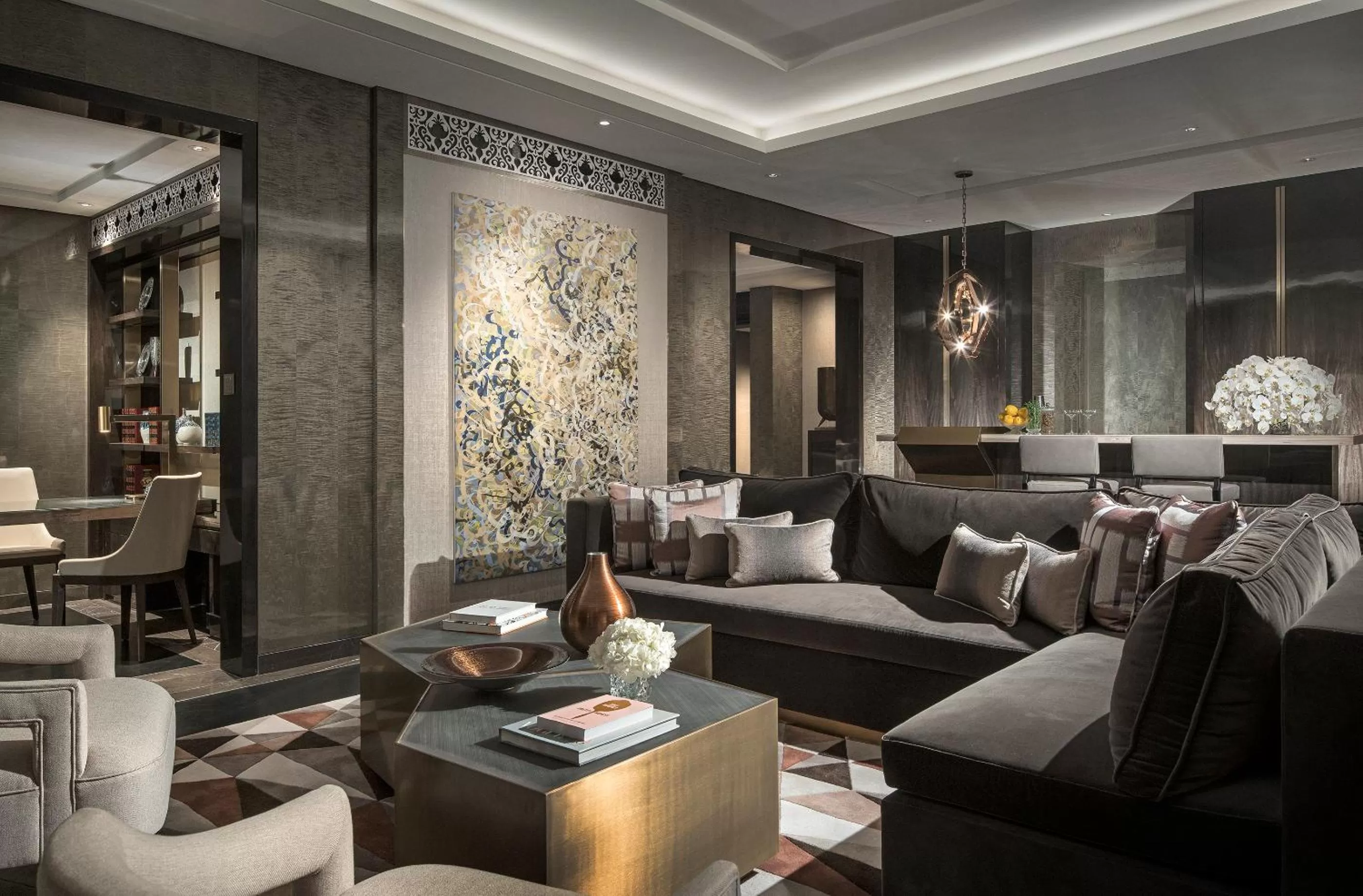 Living room in Four Seasons Hotel Kuala Lumpur