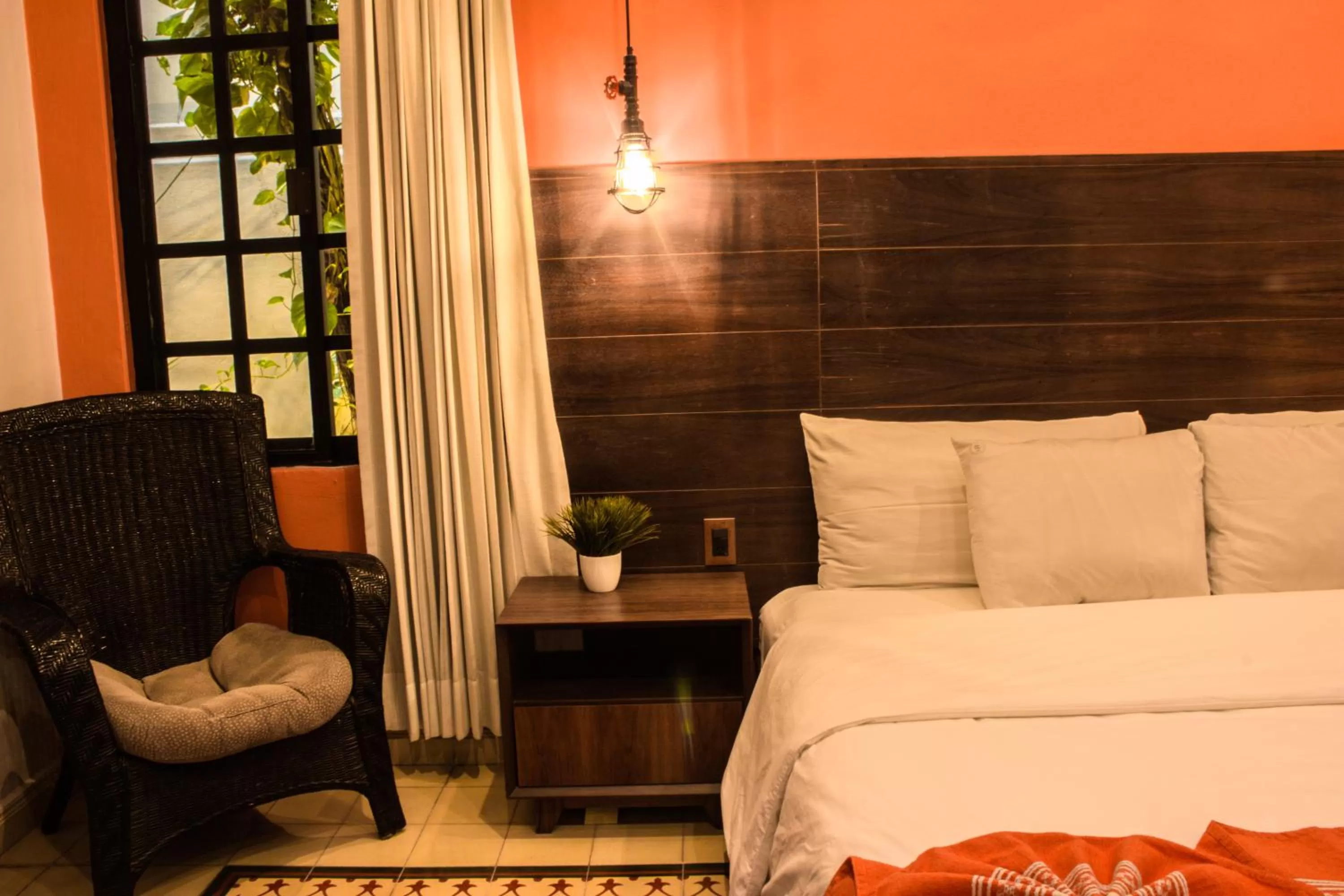 Bed in Hotel Marionetas