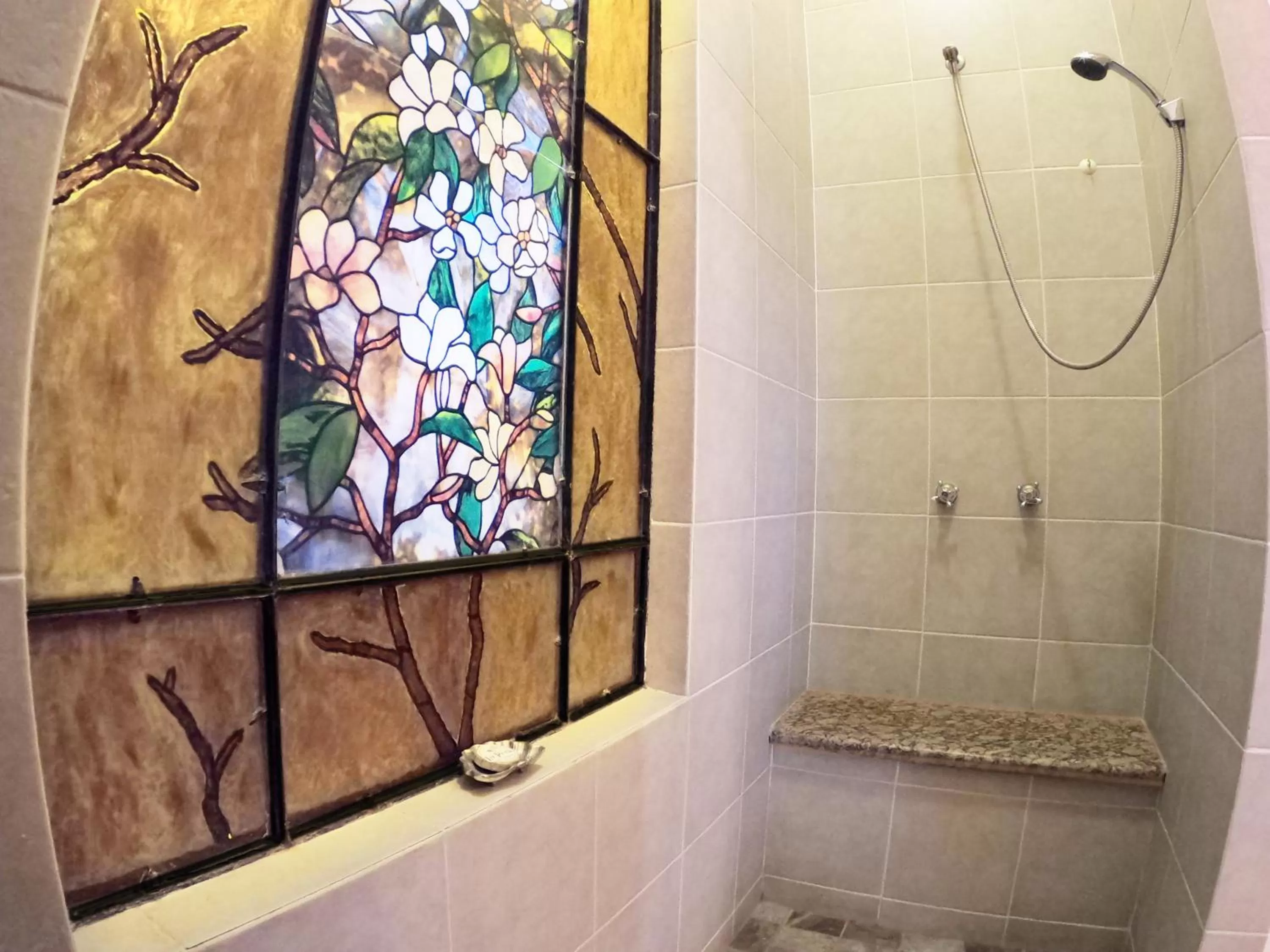 Shower, Bathroom in La Perla Hotel Boutique B&B