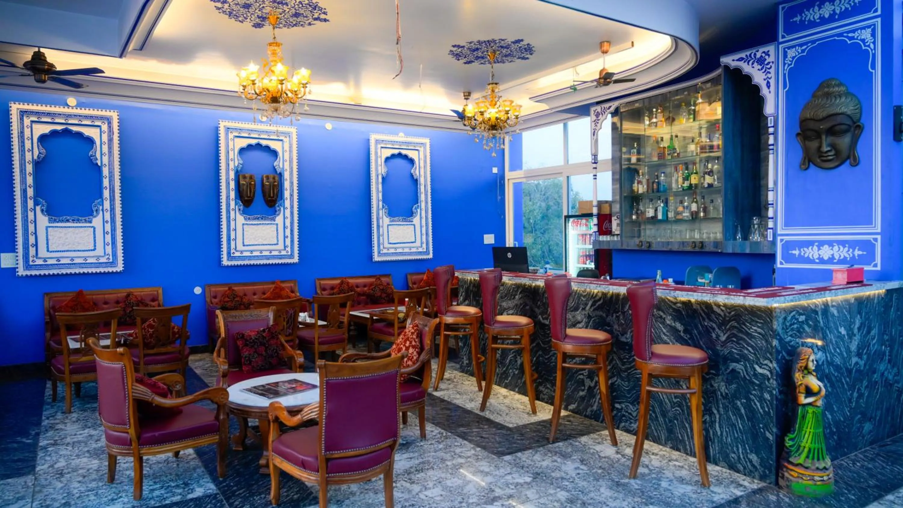 Patio in Hotel Kalyan