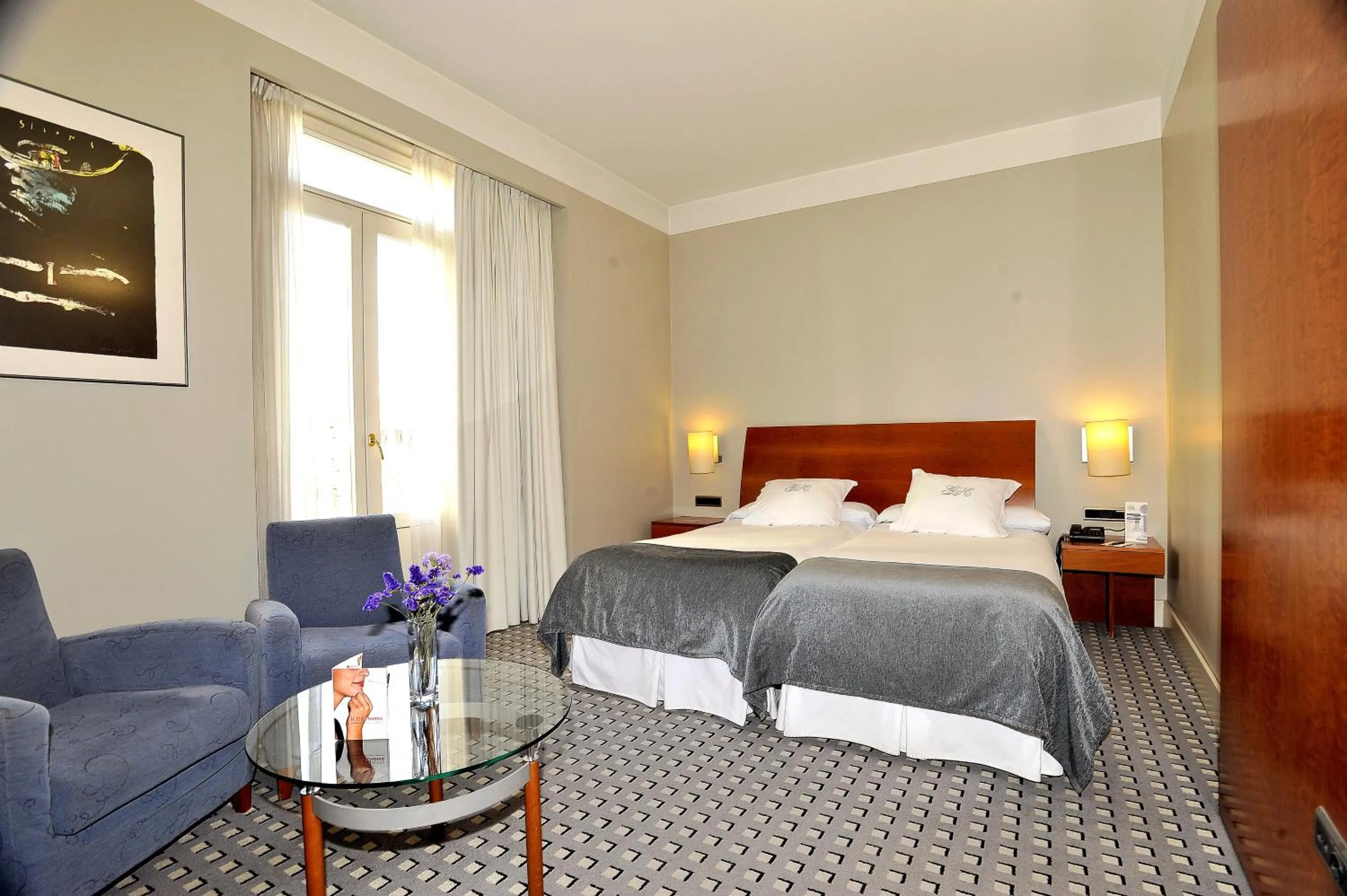 Bed in Gran Hotel Albacete