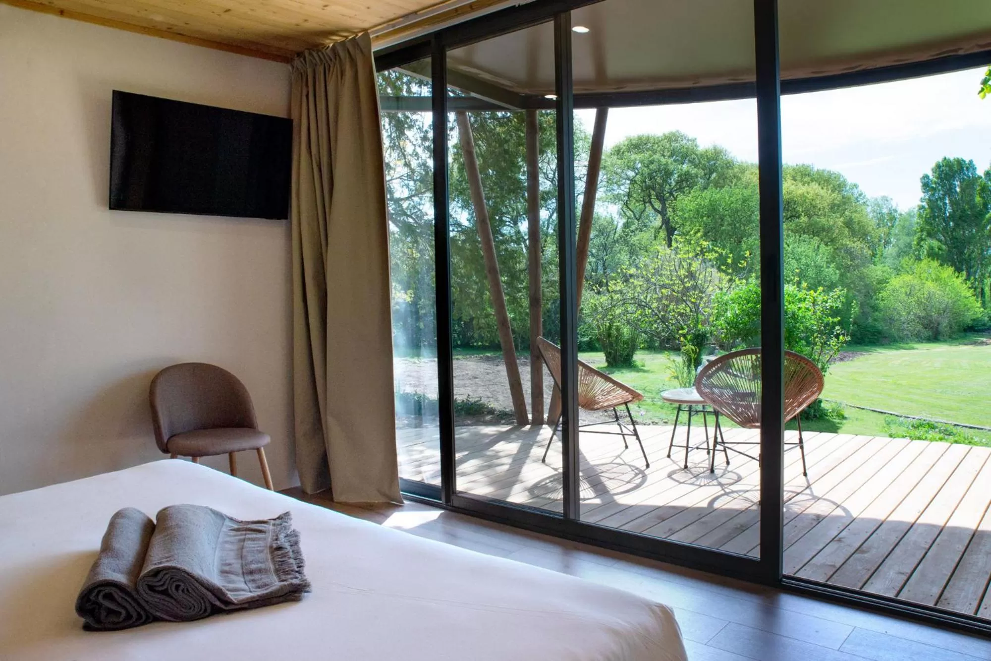 Bed in Manoir le Roure