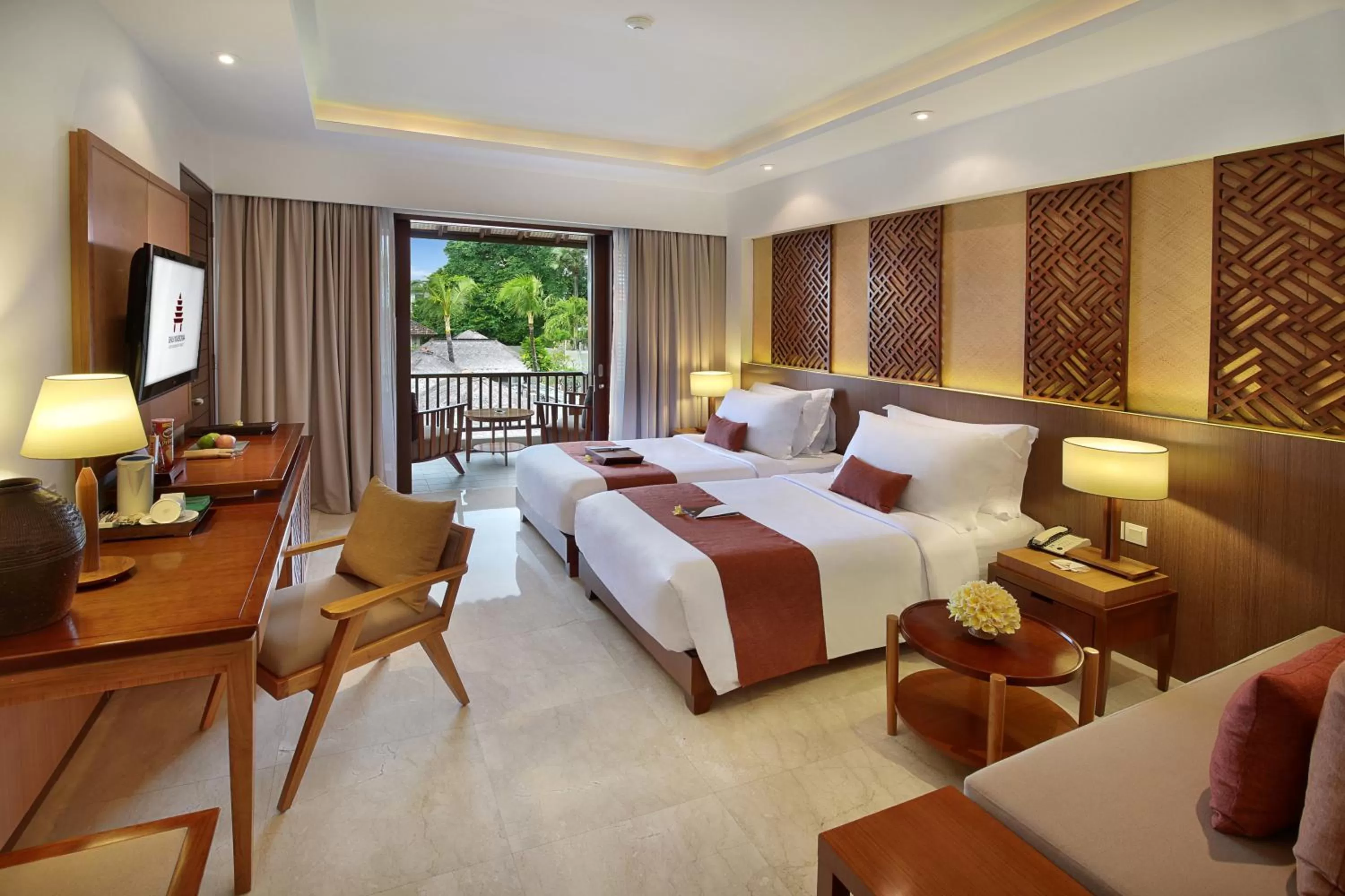 Bedroom, Bed in Bali Niksoma Boutique Beach Resort