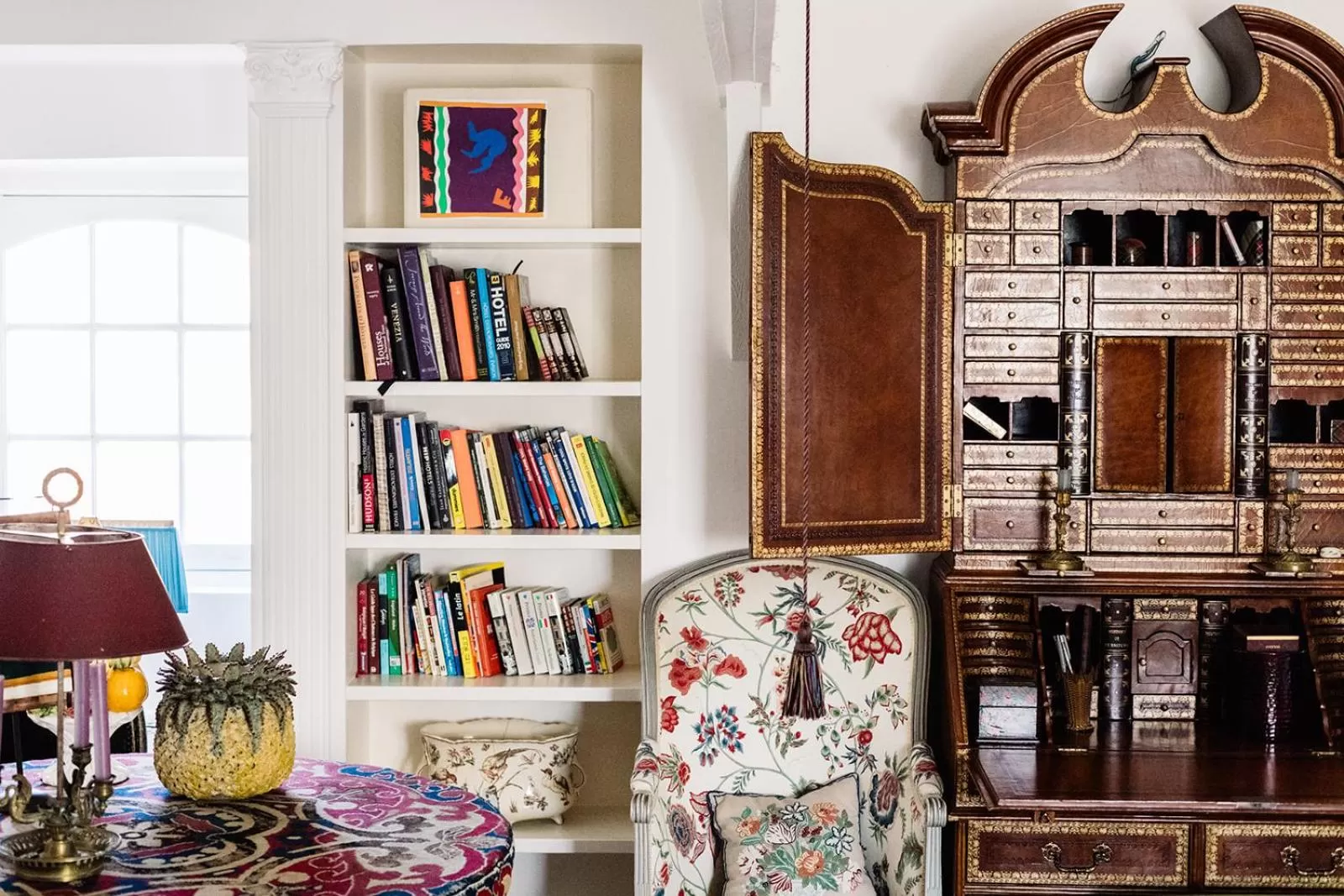 Library in Molenmeers Boutique Guesthouses