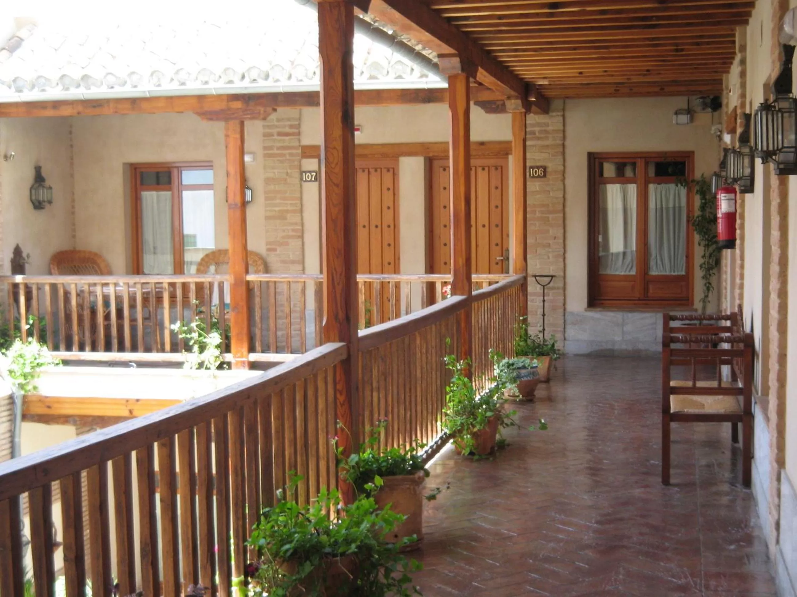 Balcony/Terrace in Abadía Hotel