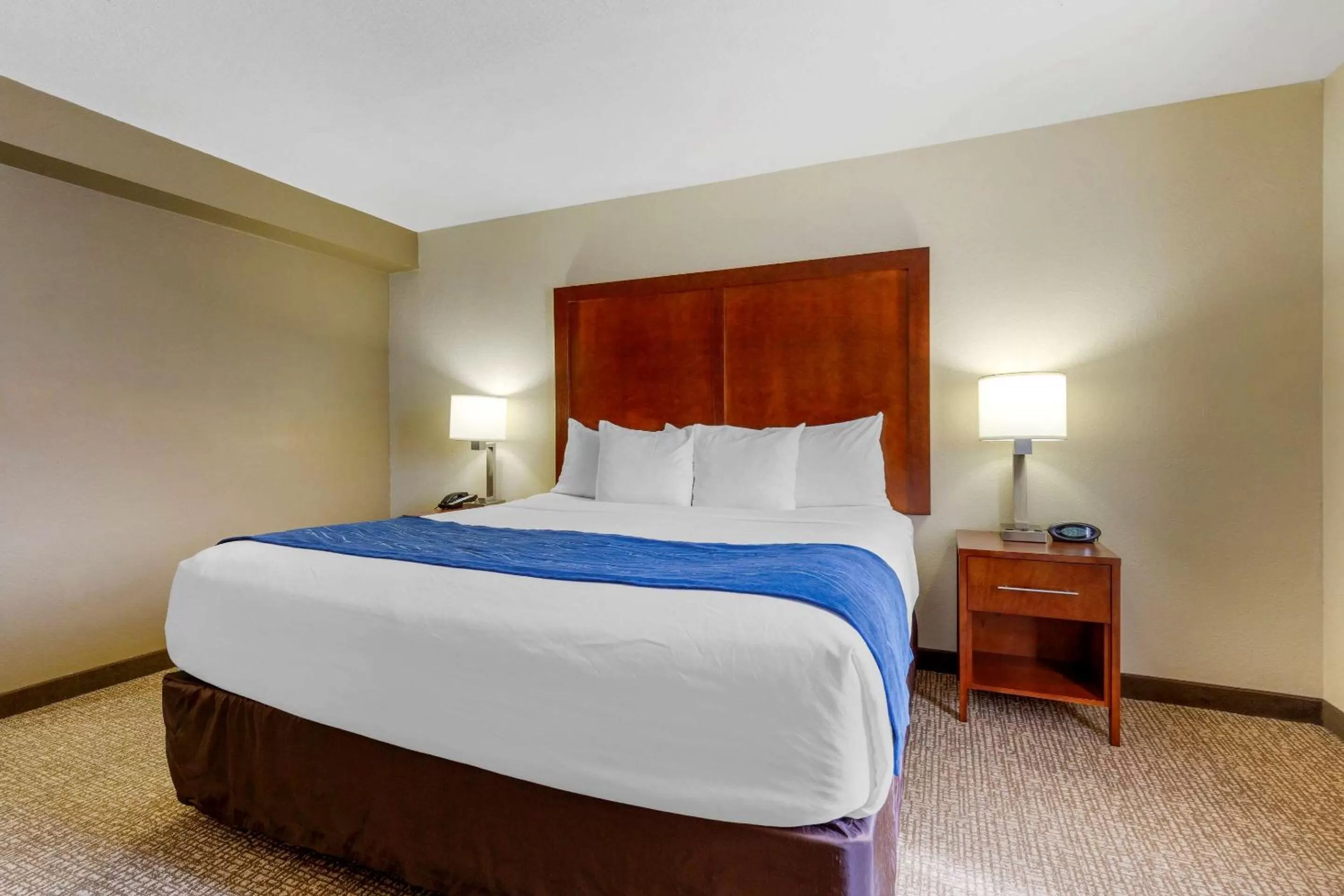 Photo of the whole room, Bed in Comfort Suites Fredericksburg South