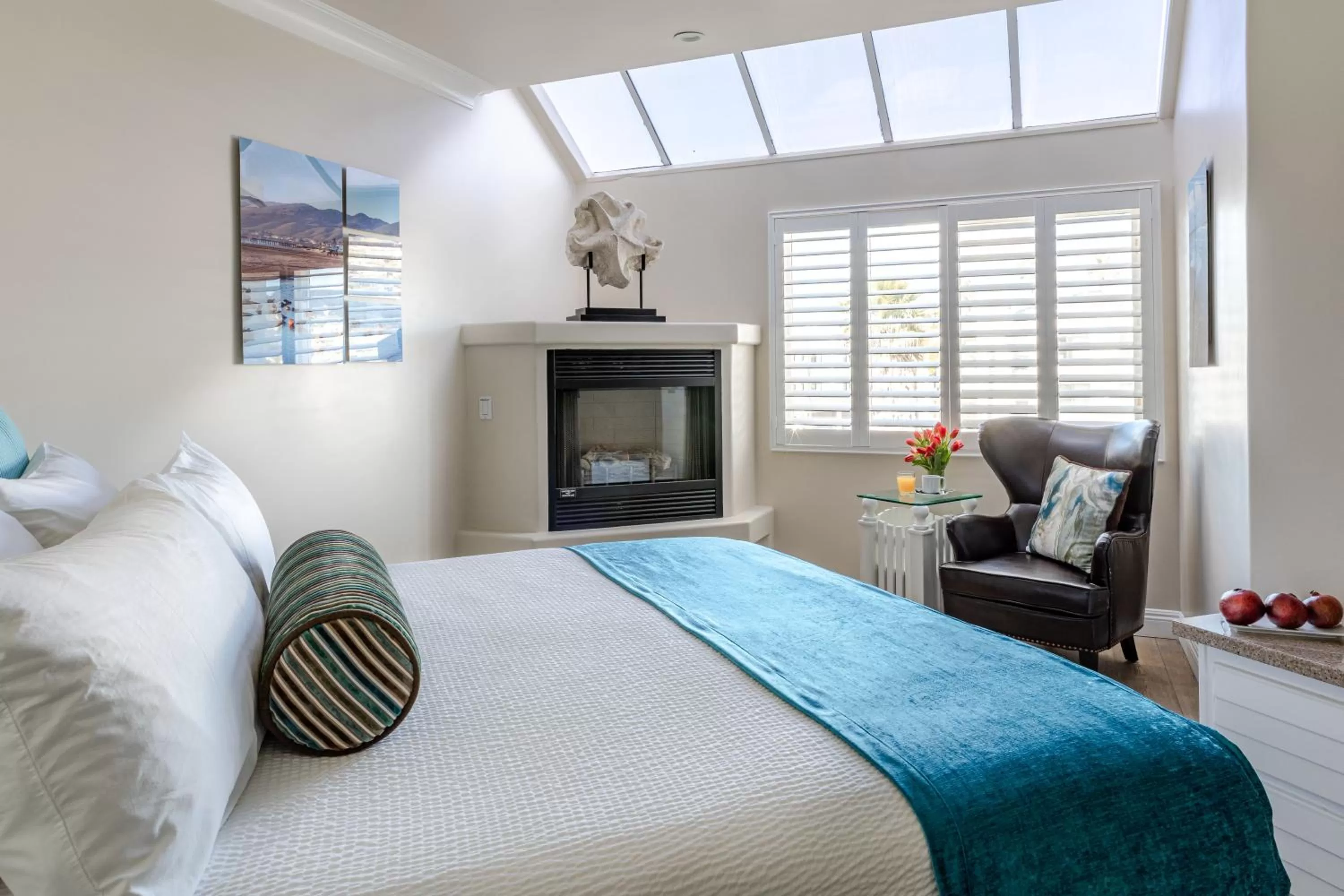 Bed in SeaVenture Beach Hotel