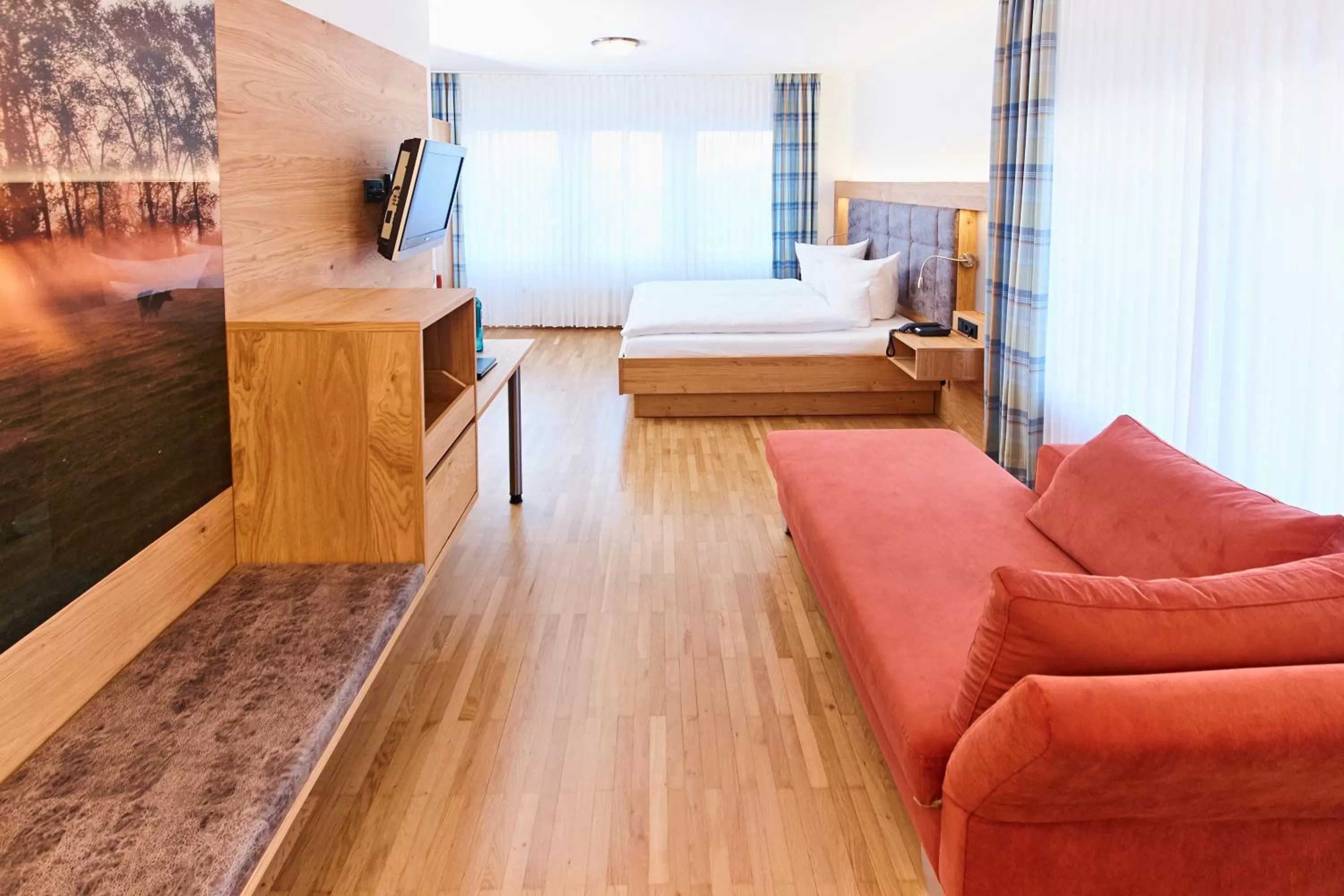 Photo of the whole room, Bed in Hotel & Restaurant Pötter