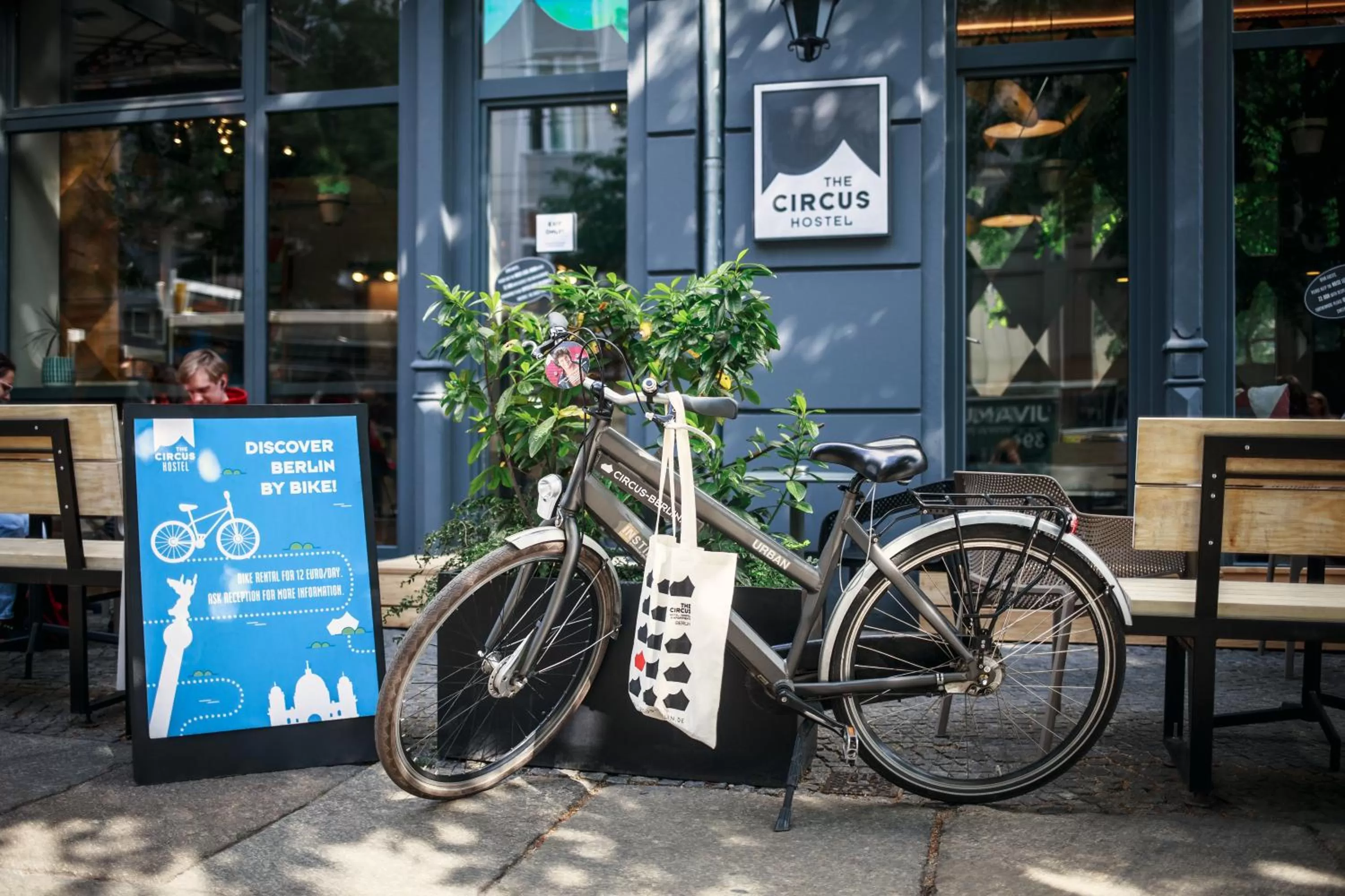 Cycling in The Circus Hostel
