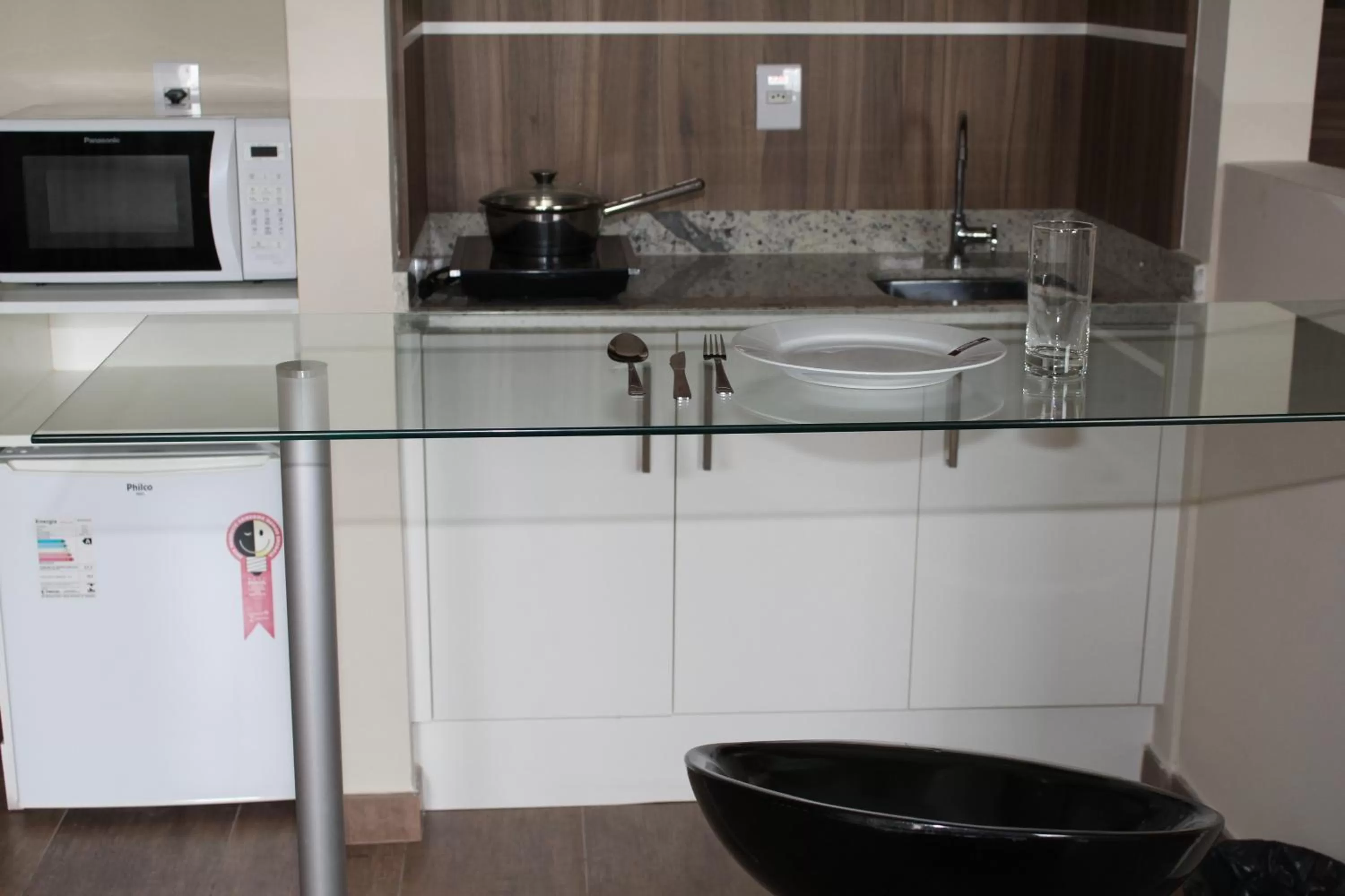 Kitchen or kitchenette in Resende Inn