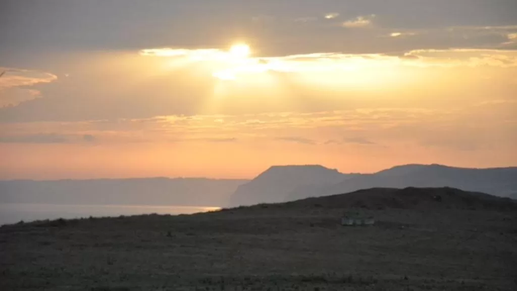 Natural landscape in Chesil Beach Lodge Burton Bradstock Dorset DT64RJ