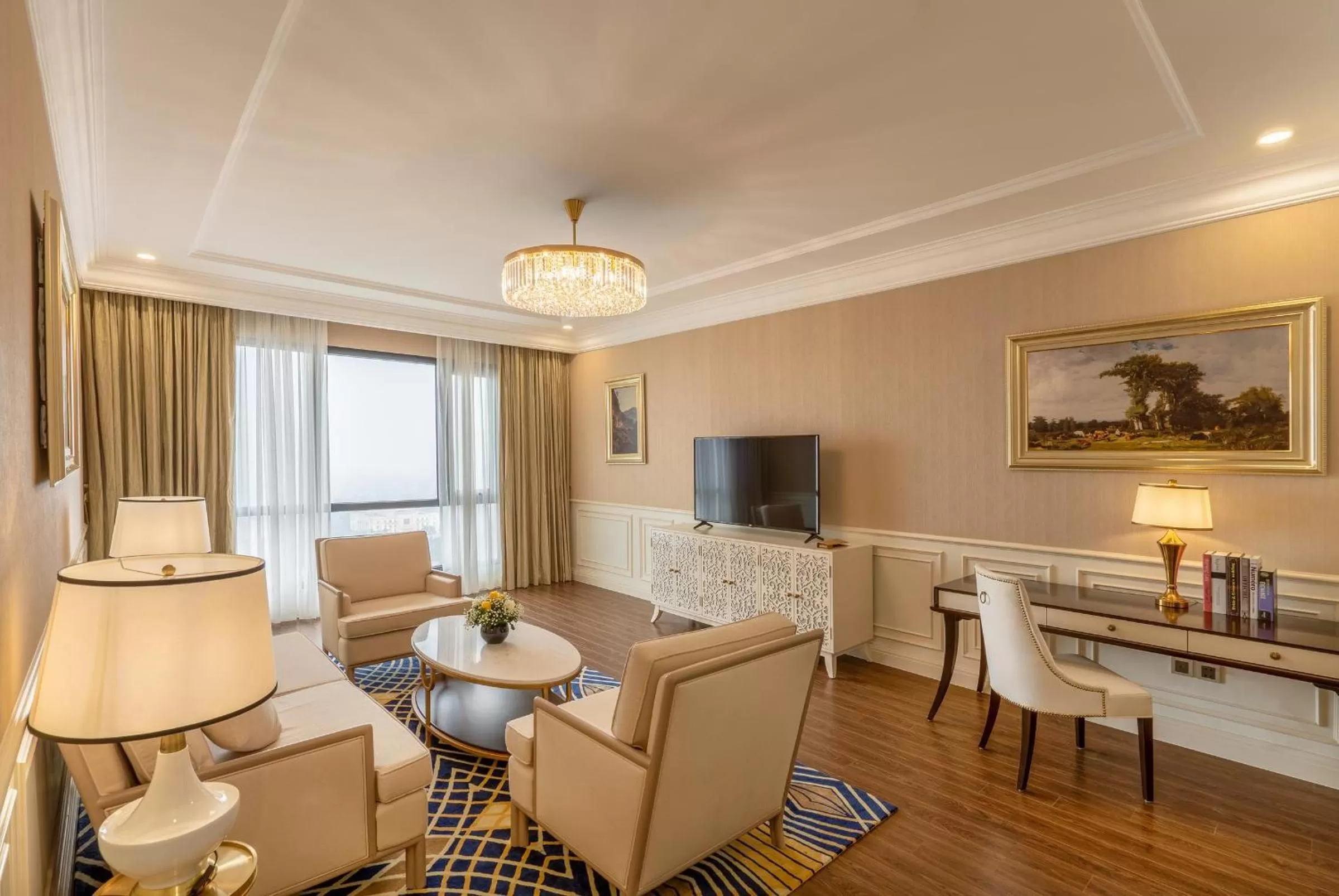 Living room in Meliá Vinpearl Phu Ly