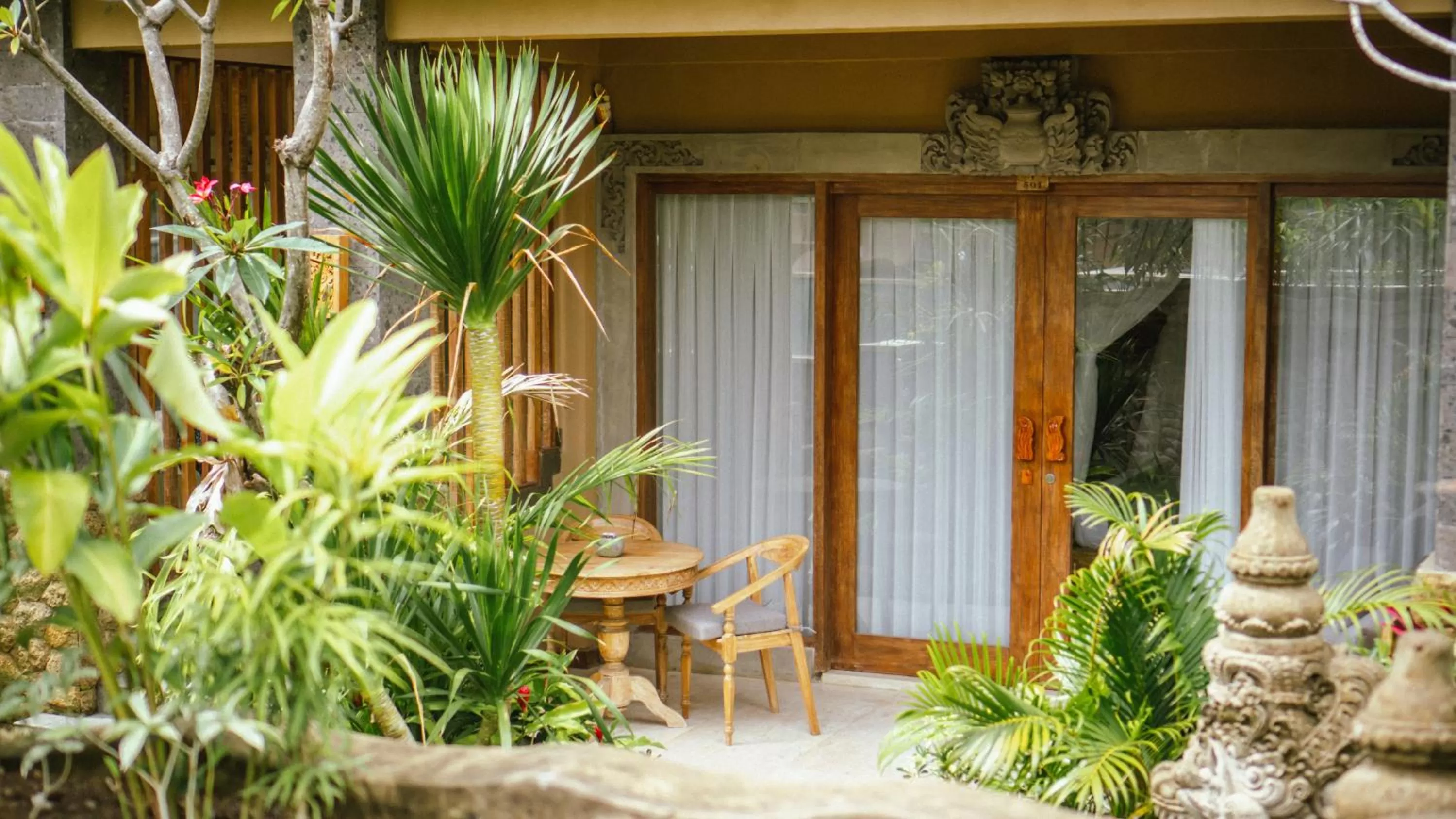 Balcony/Terrace in The Alena Resort a Pramana Experience