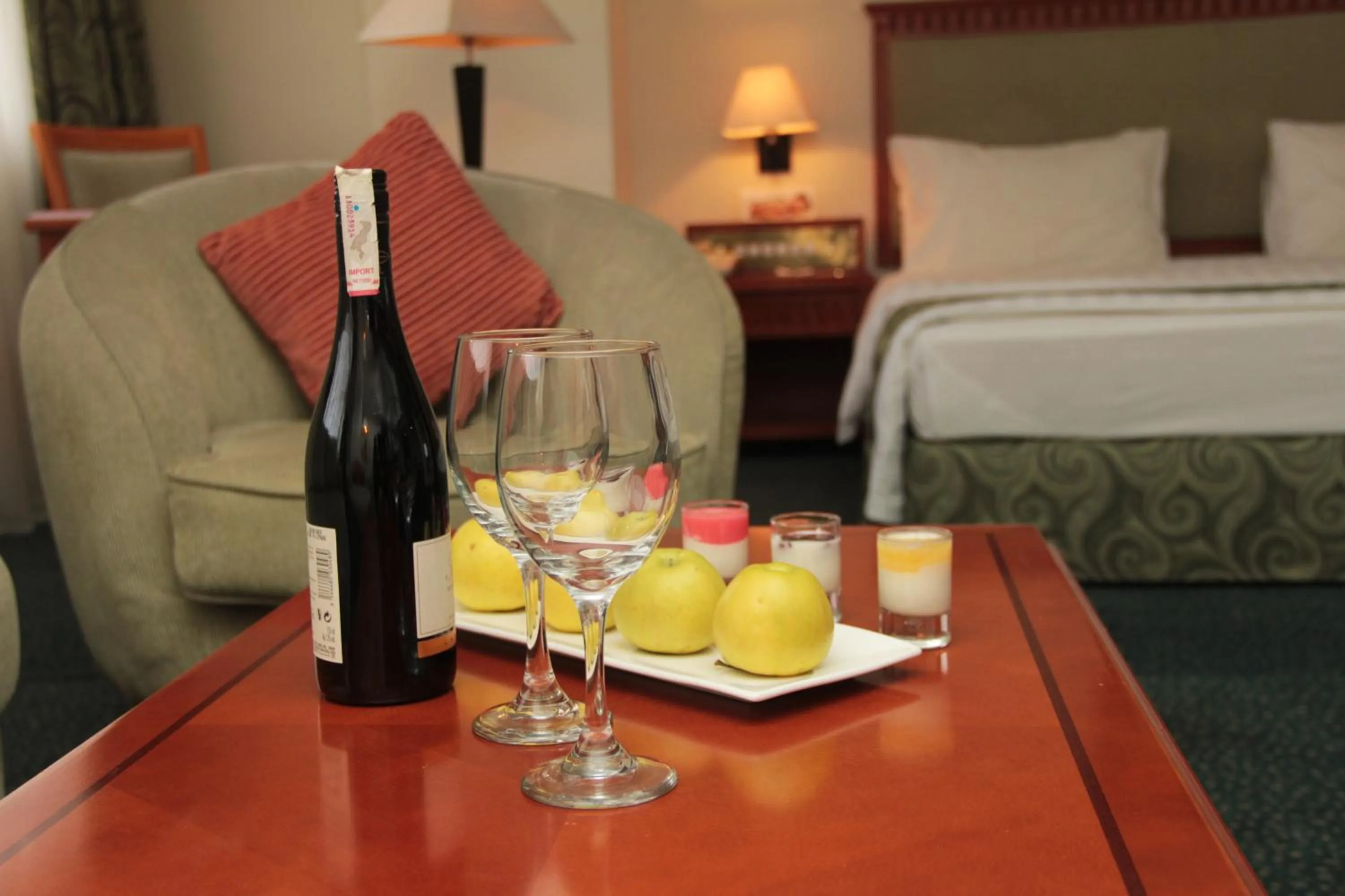 Drinks, Bed in Ramada by Wyndham Tashkent