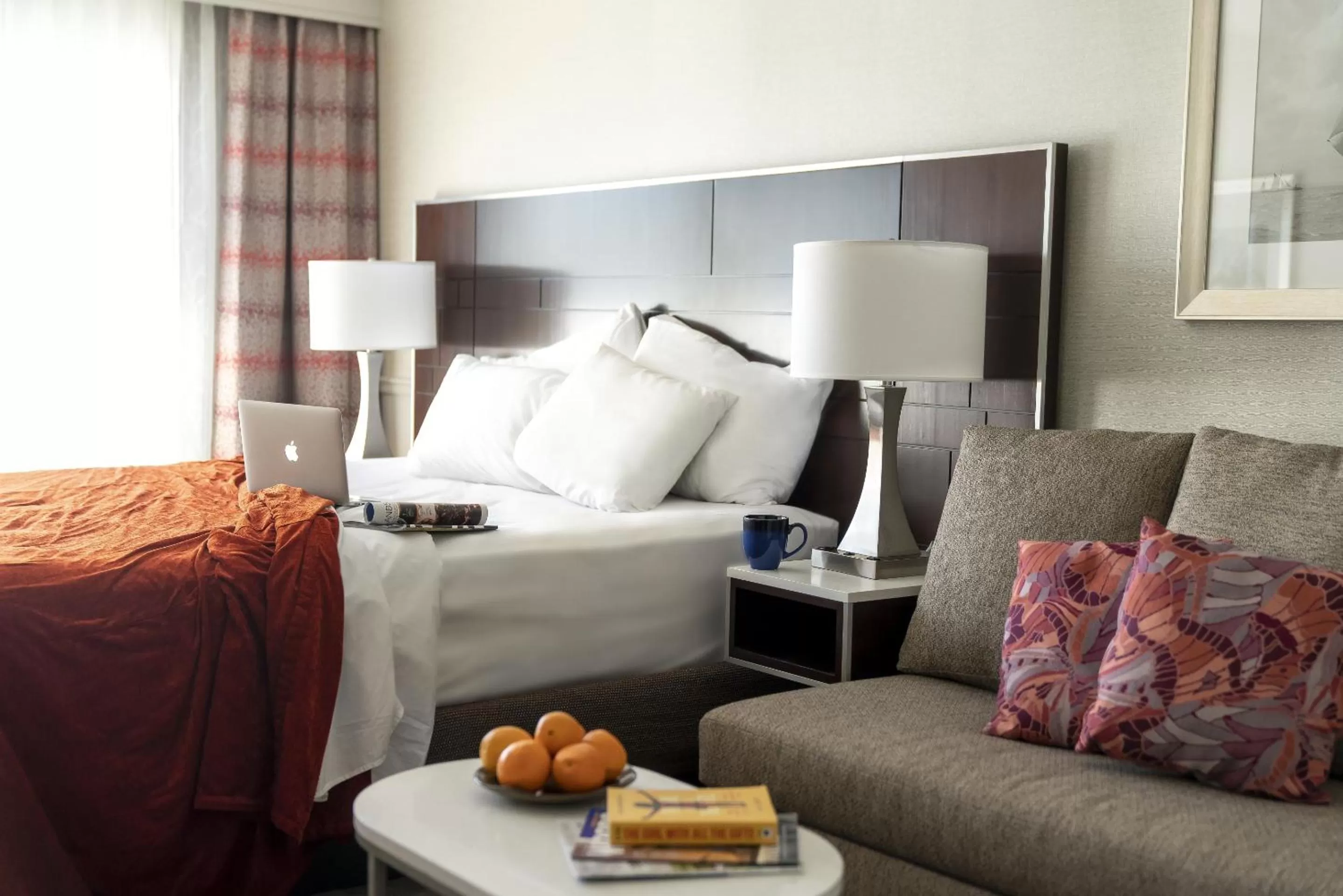 Seating area in ALO Hotel by Ayres, Orange