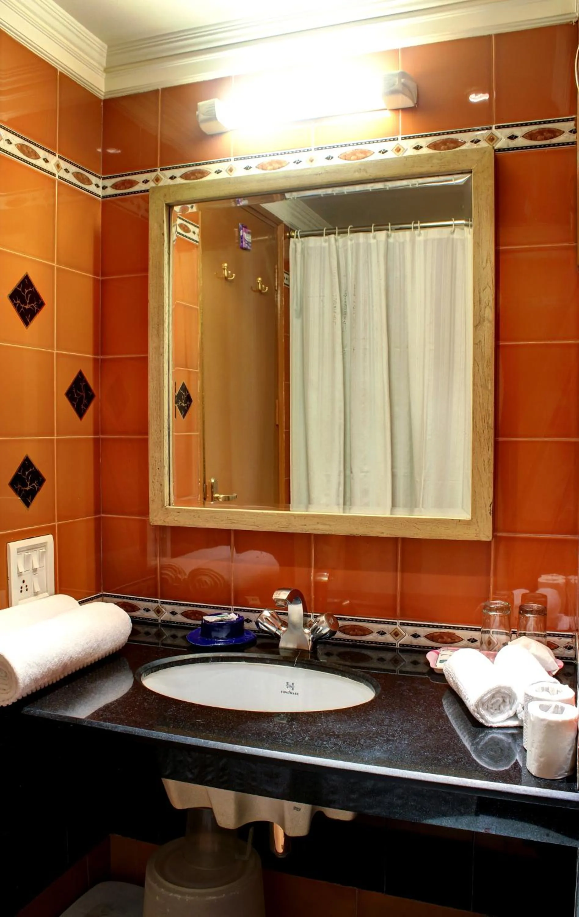 Bathroom in Palace On Ganges - Heritage Hotel