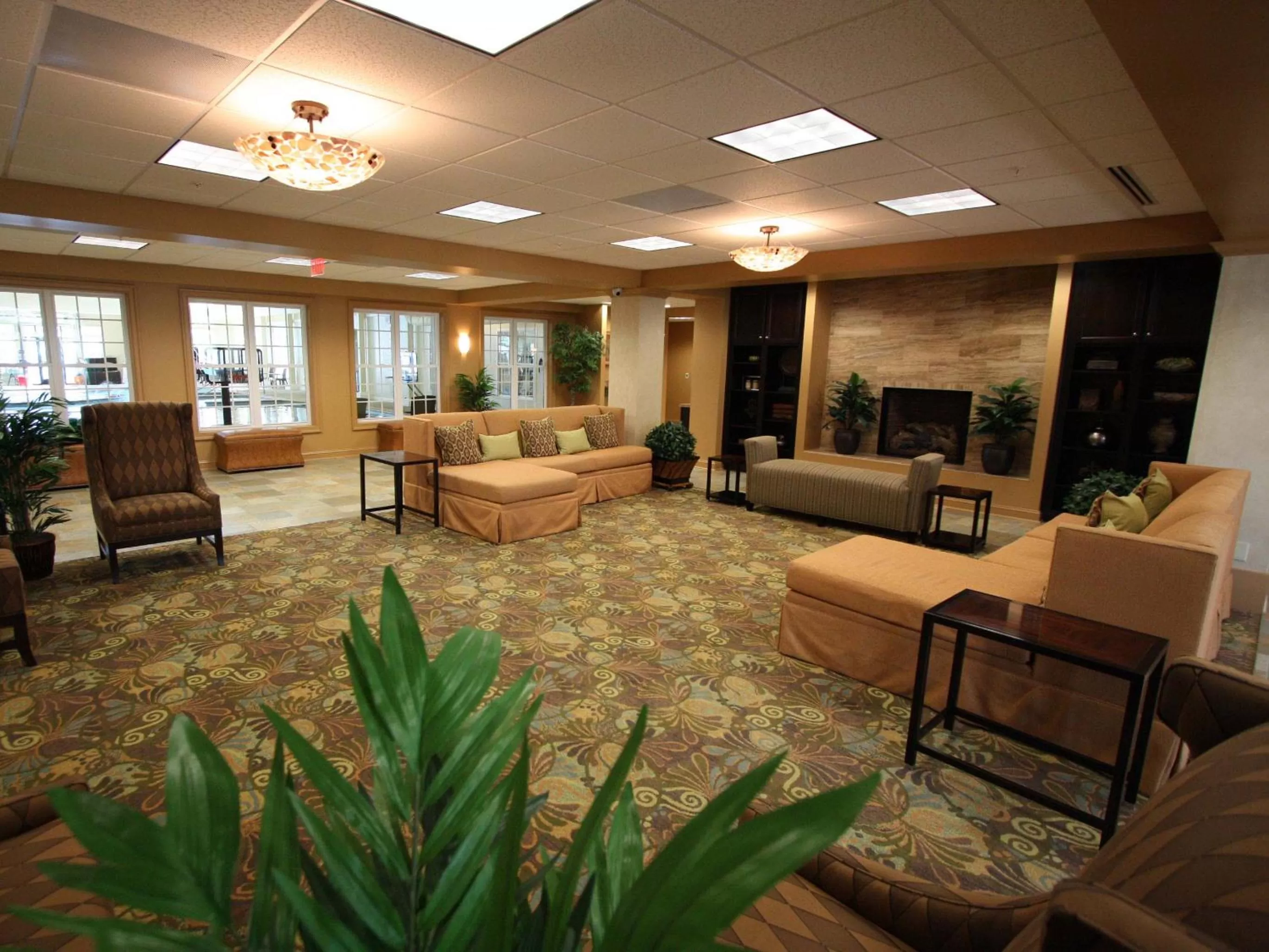 Lobby or reception in The Colonies at Williamsburg