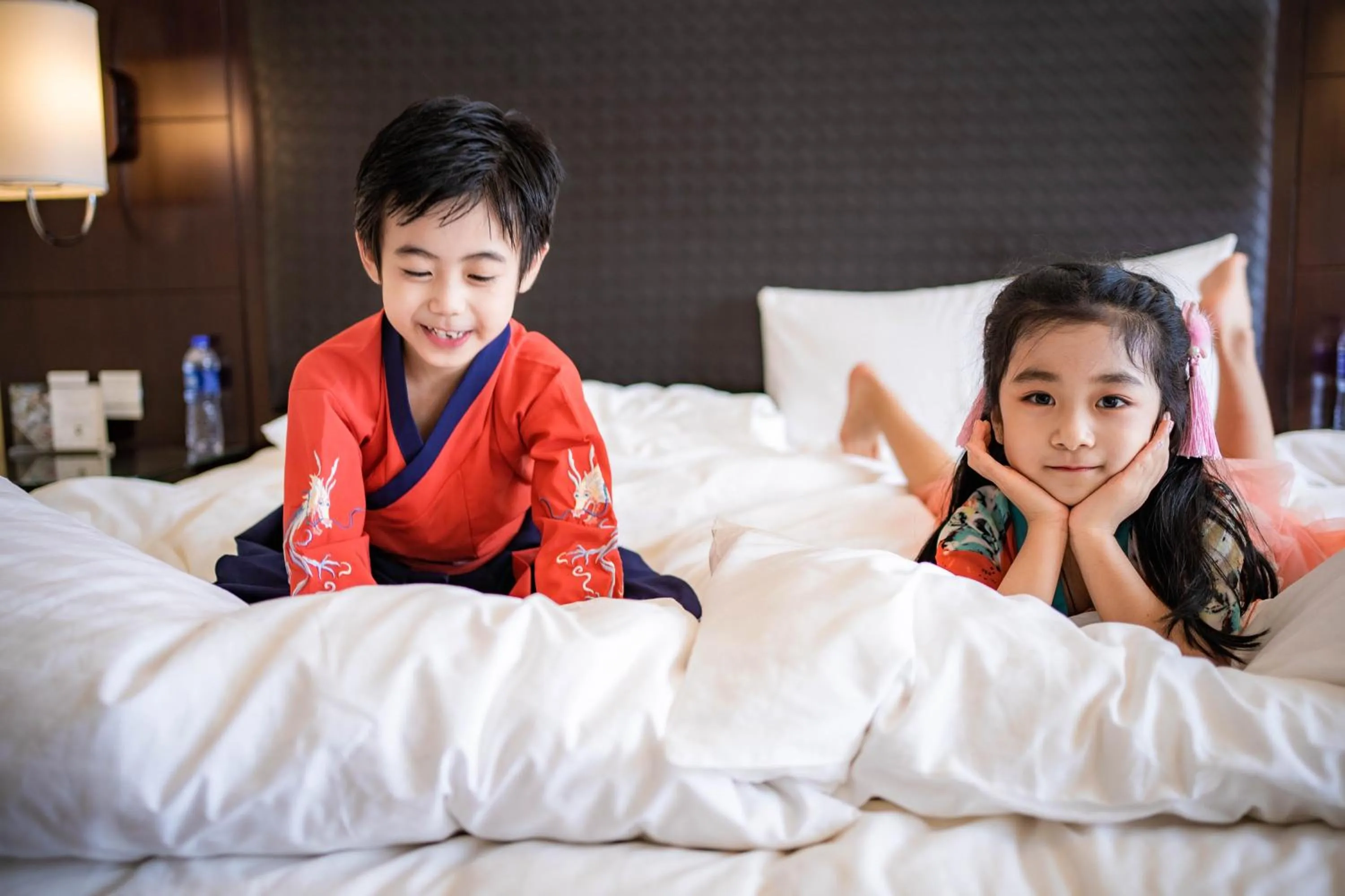 children, Bed in Shangri-La Xian