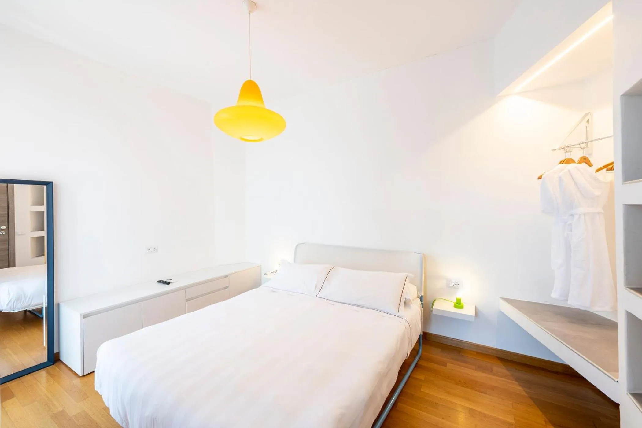 Bed in Hotel San Michele