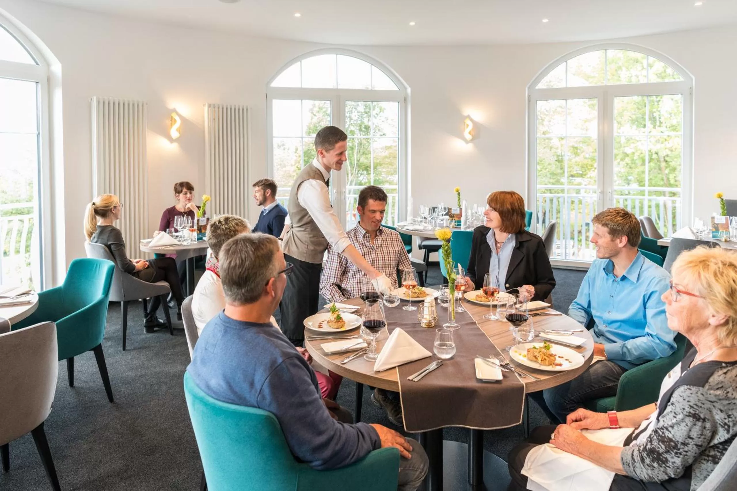 Restaurant/places to eat in Parkhotel Hachenburg